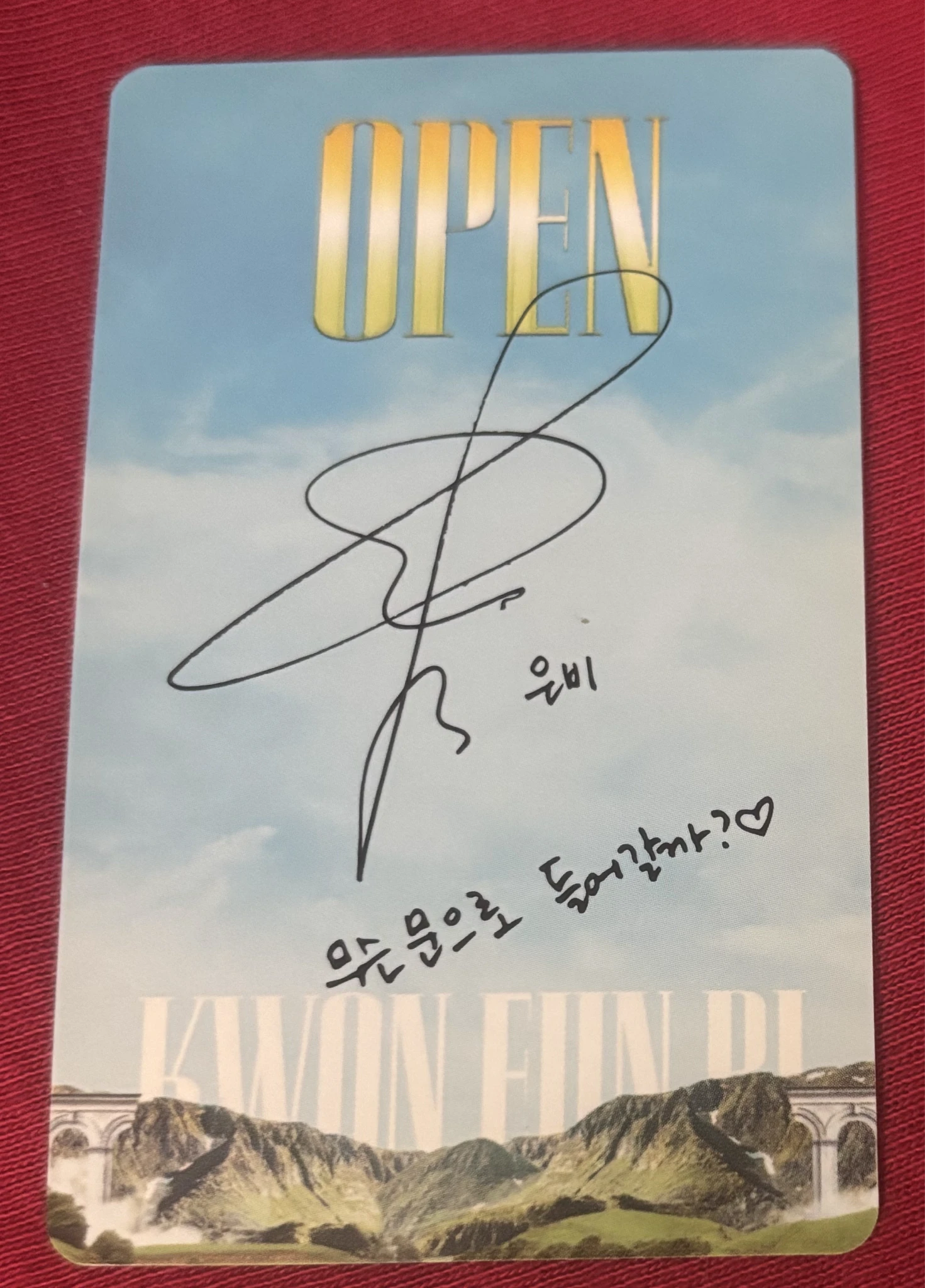Kwon Eunbi Kwon Eunbi Kwon Eunbi - Kwon Eunbi - Open Album photocard set special version first press only listing photo 2