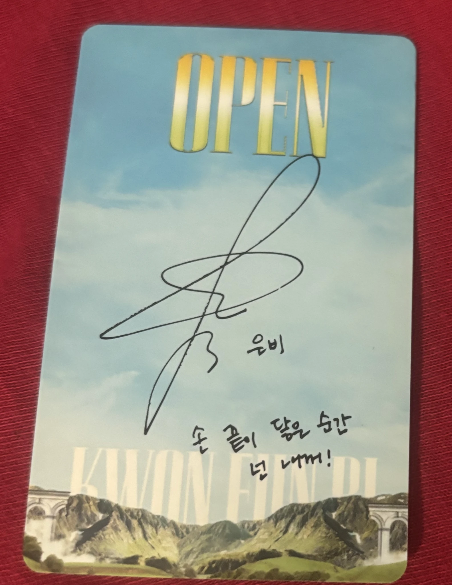 Kwon Eunbi Kwon Eunbi Kwon Eunbi - Kwon Eunbi - Open Album photocard set special version first press only listing photo 2