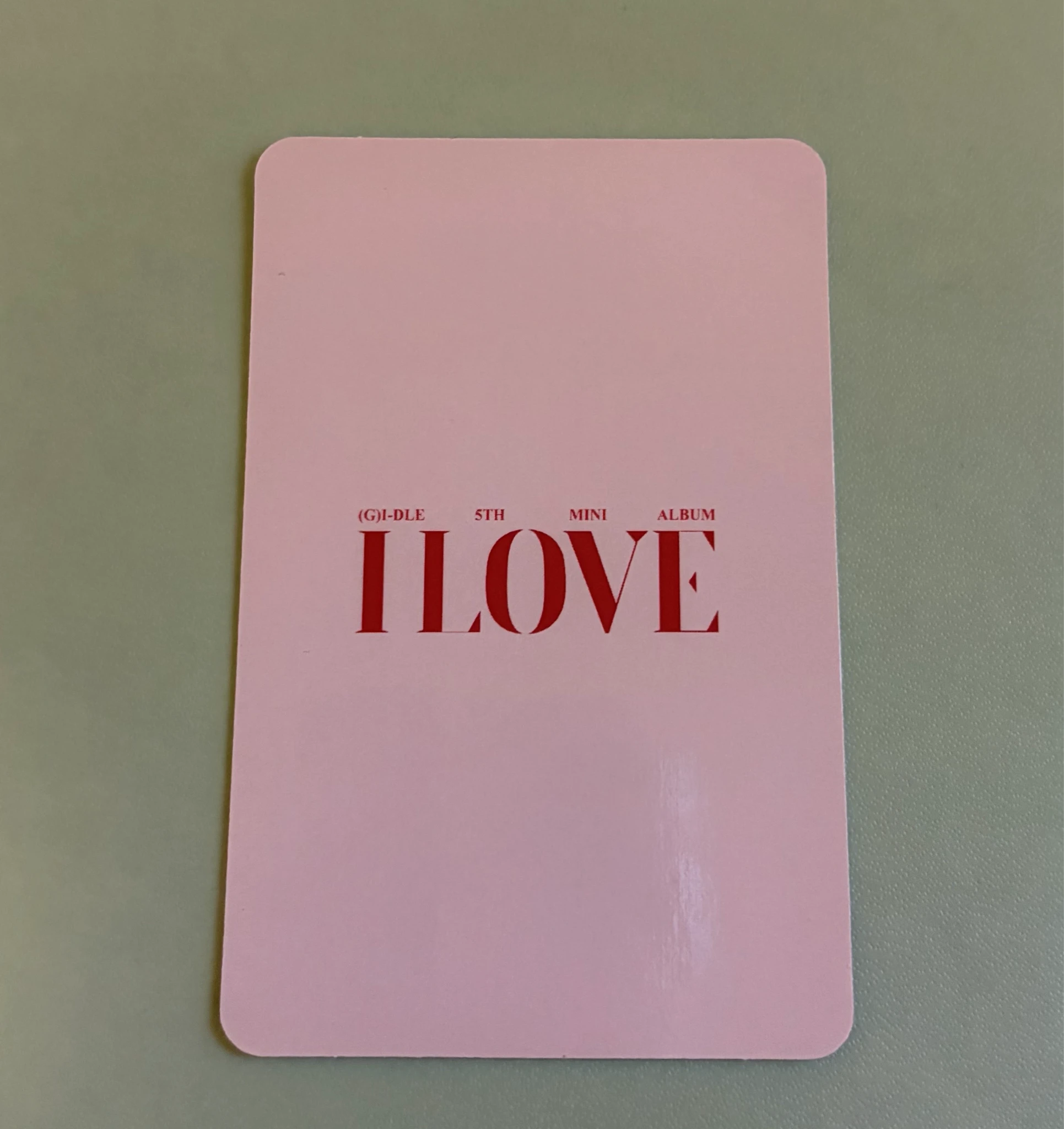 i-dle Shuhua (G)I-DLE - Miyeon - I Love Album synnara video call round 1 listing photo 2