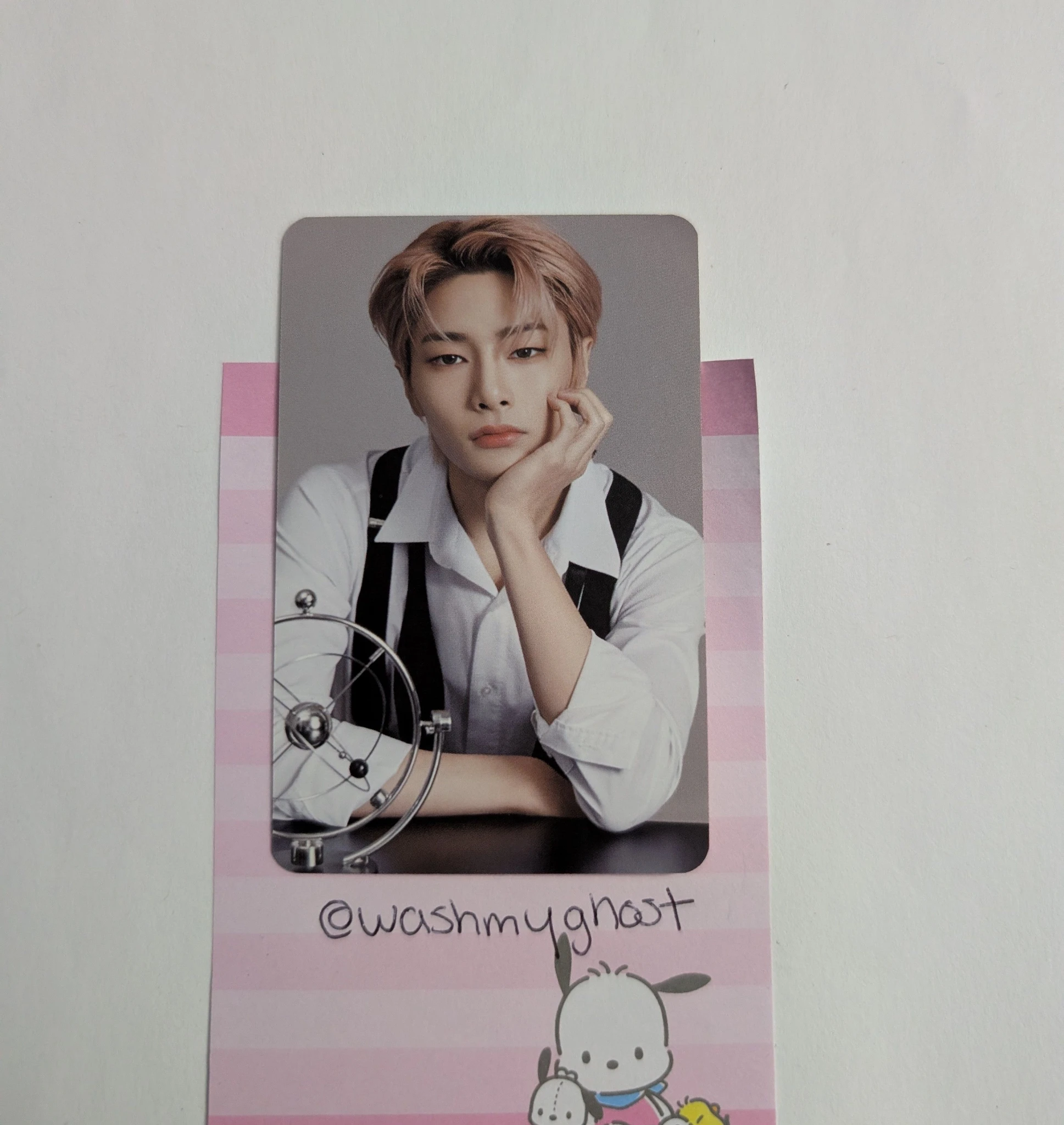Stray Kids I.N Stray Kids - I.N - NACIFIC x Stray Kids Other brand collaboration nacific round 18 double-sided front side listing photo 2