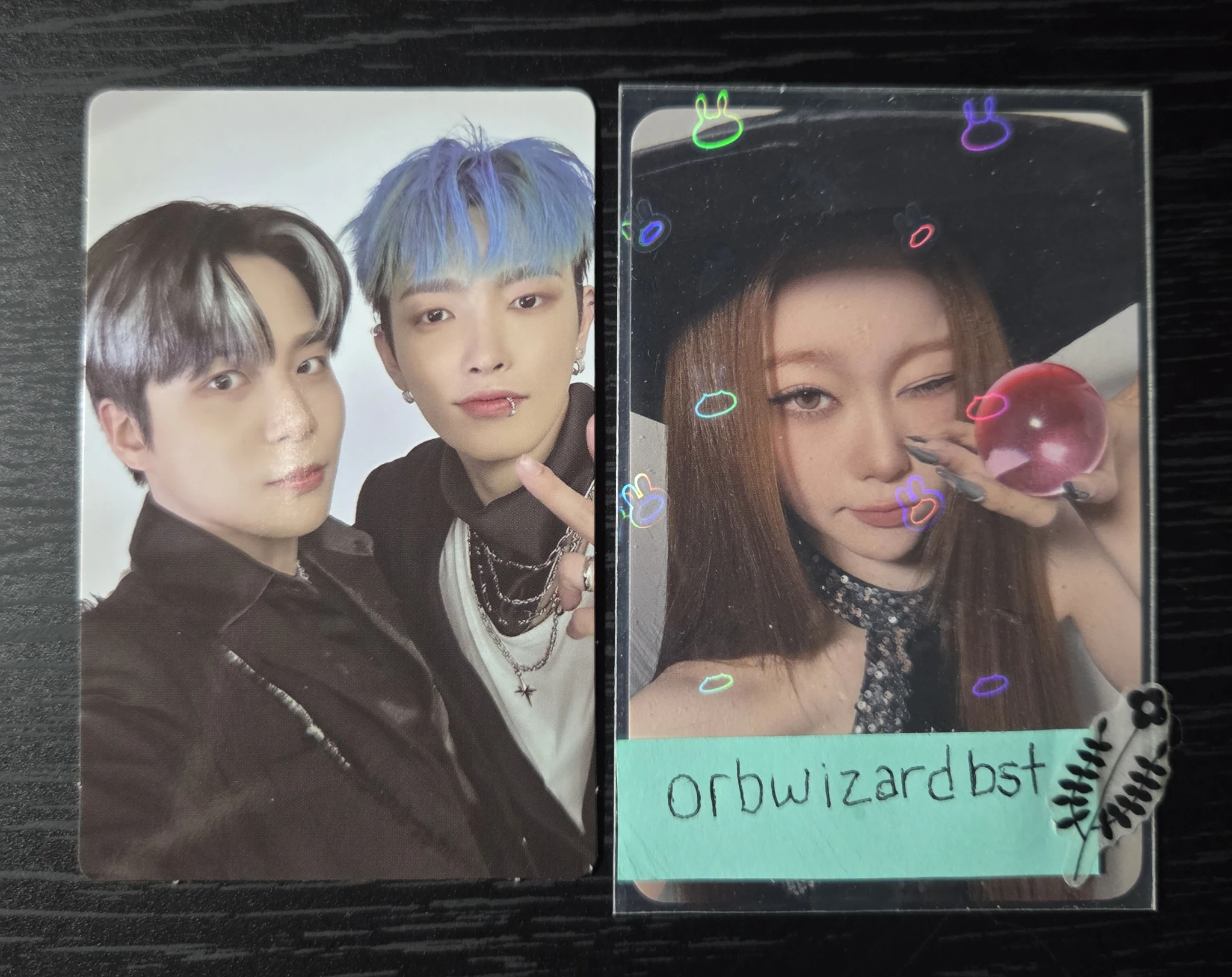 ATEEZ ATEEZ - Hongjoong & Jongho - THE WORLD EP.2 : OUTLAW Album album photocard unit photocard diary version version 3 listing photo 2