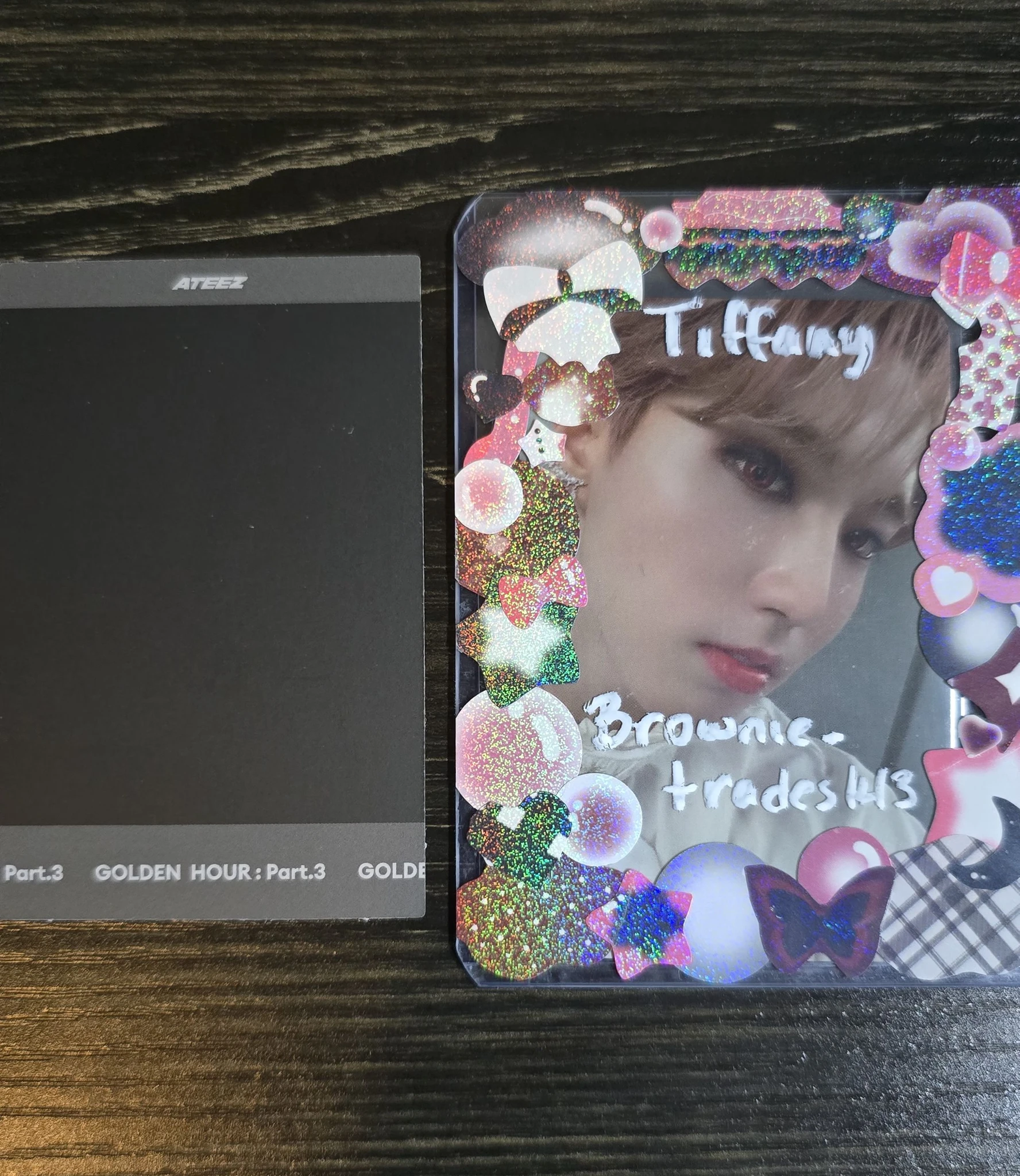 ATEEZ Hongjoong ATEEZ - Hongjoong - Golden Hour : Part.3 Album polaroid poca album listing photo 2