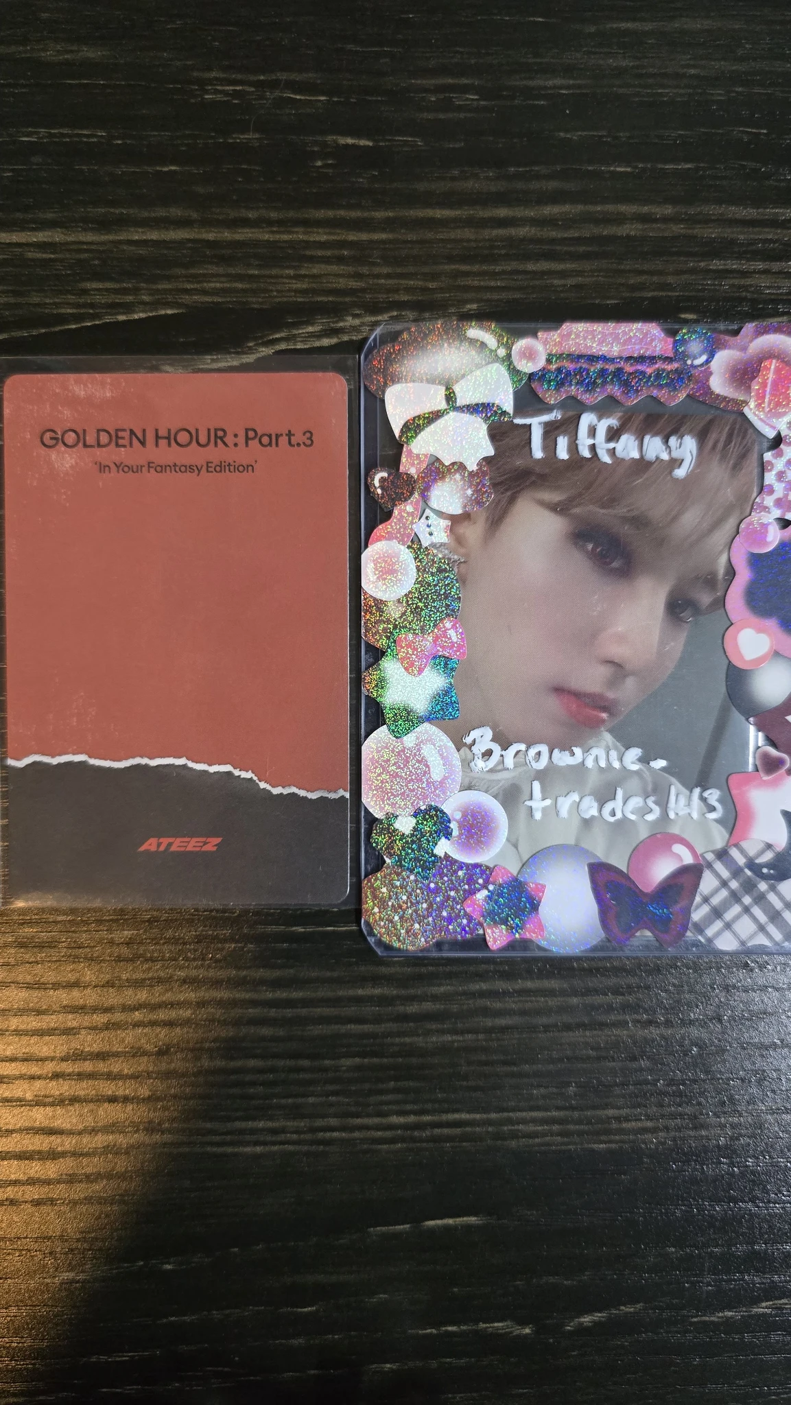 ATEEZ Hongjoong ATEEZ - Hongjoong - Golden Hour : Part.3 'In Your Fantasy Edition' Album album photocard limited ver. listing photo 2