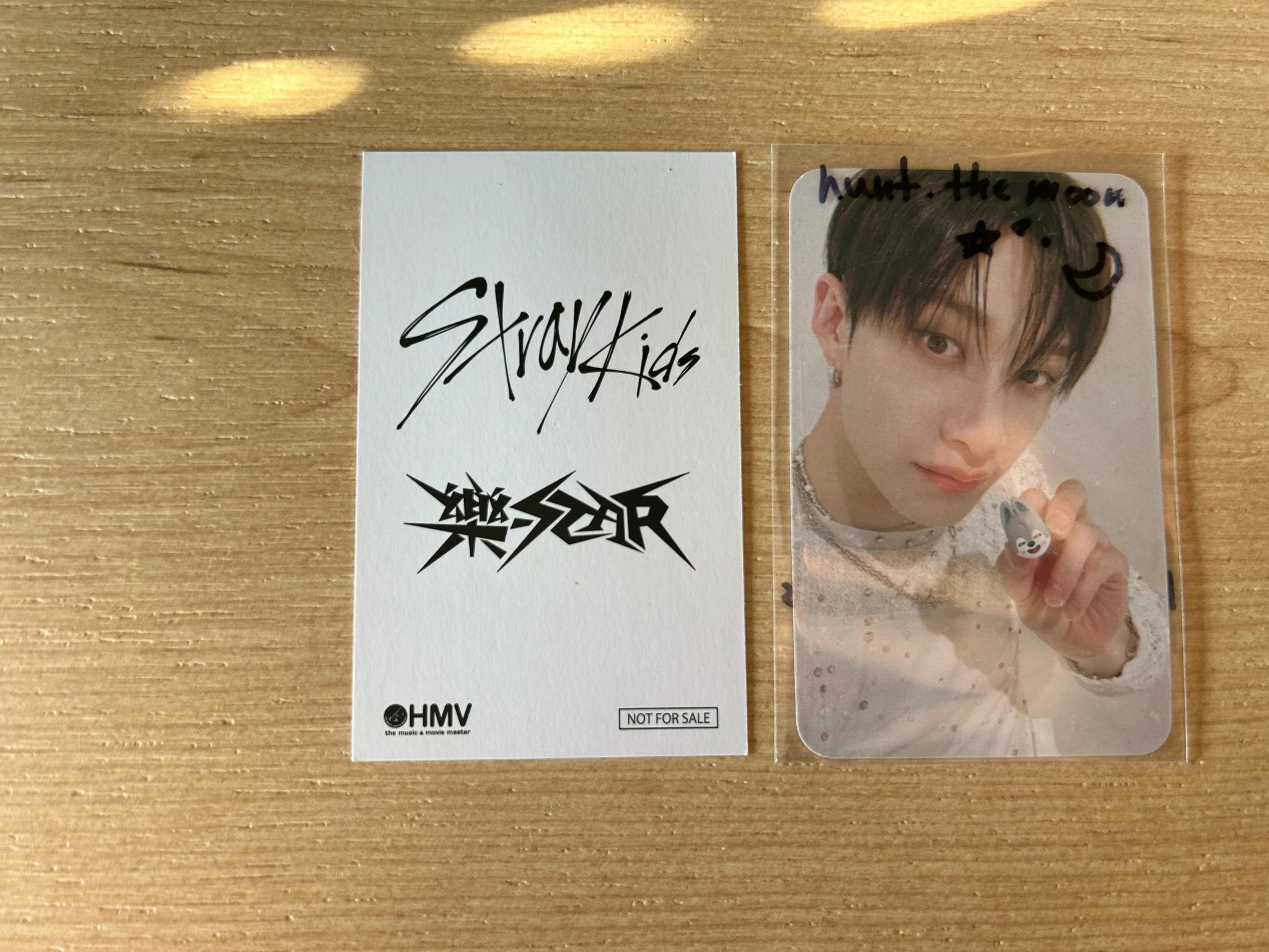 Stray Kids Changbin Stray Kids - Changbin - Rock-Star Album pre-order benefit (pob) hmv listing photo 2