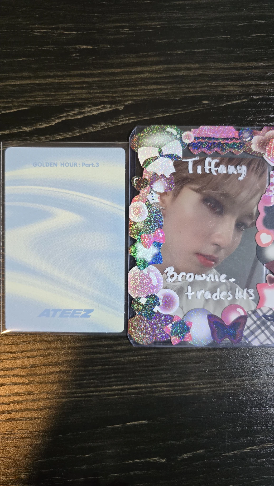 ATEEZ Hongjoong ATEEZ - Hongjoong - Golden Hour : Part.3 Album poca album version 2 album photocard listing photo 2