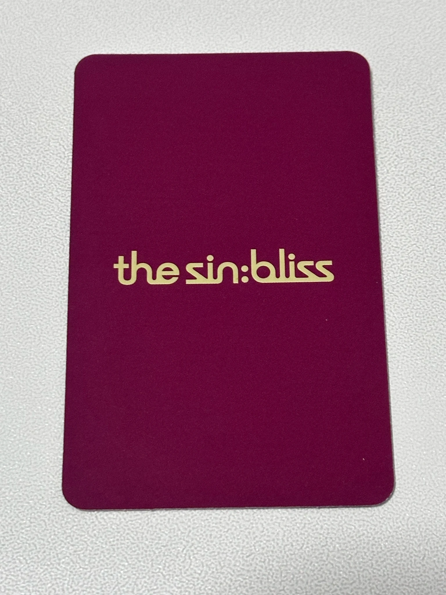 ENHYPEN Sunghoon ENHYPEN - Sunghoon - THE SIN: BLISS Album take 1 version album photocard A version listing photo 2