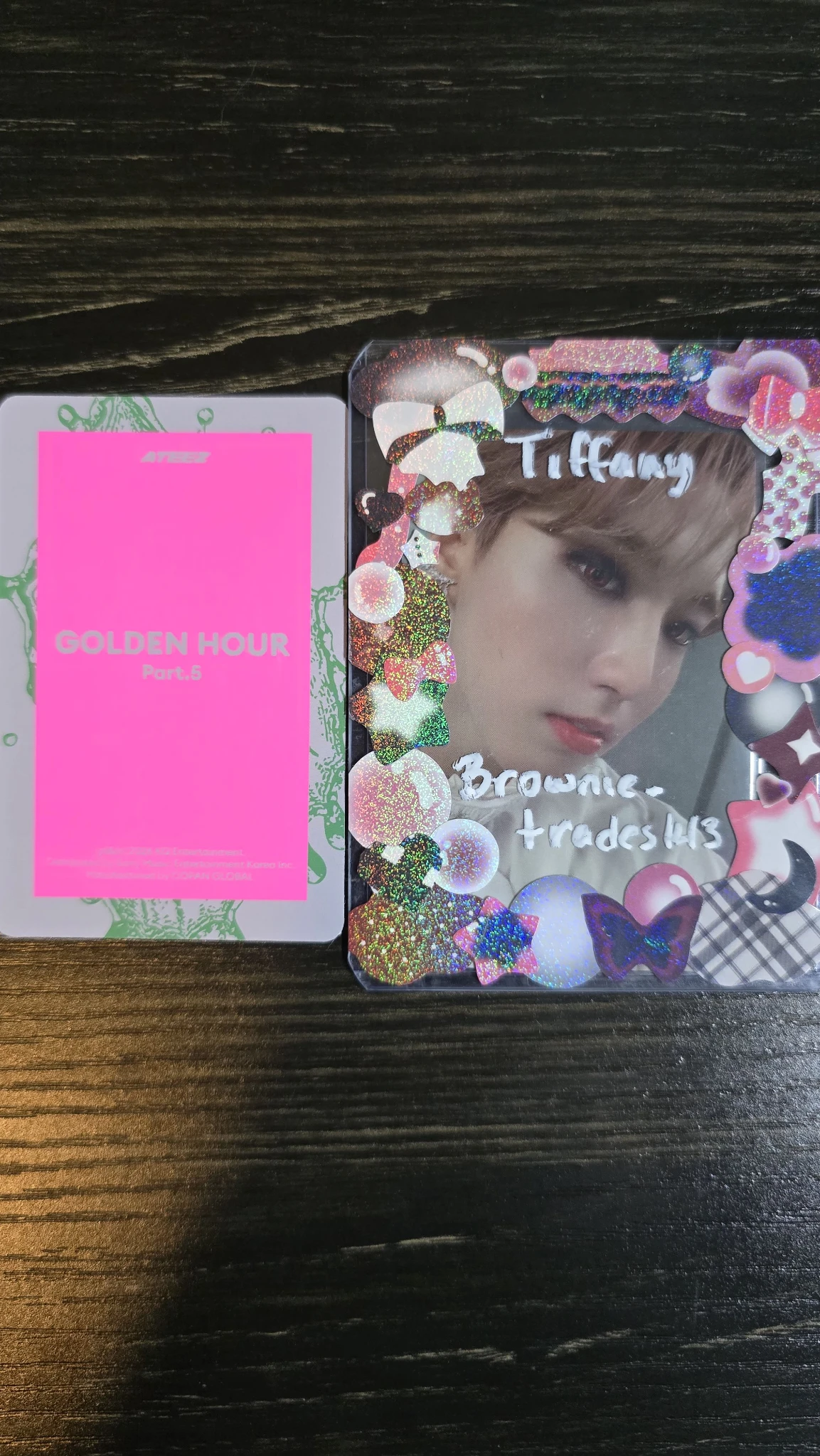 ATEEZ Hongjoong ATEEZ - Hongjoong - GOLDEN HOUR : Part.5 Album album photocard keyring version listing photo 2