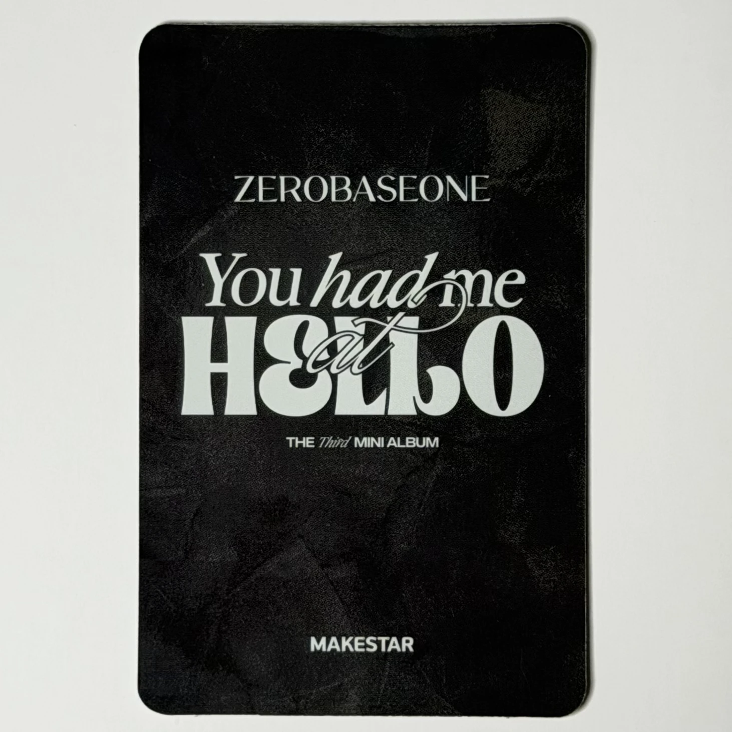 ZEROBASEONE Matthew ZEROBASEONE - Matthew - You Had Me at Hello Album video call (fancall) zerose version round 3 makestar listing photo 2