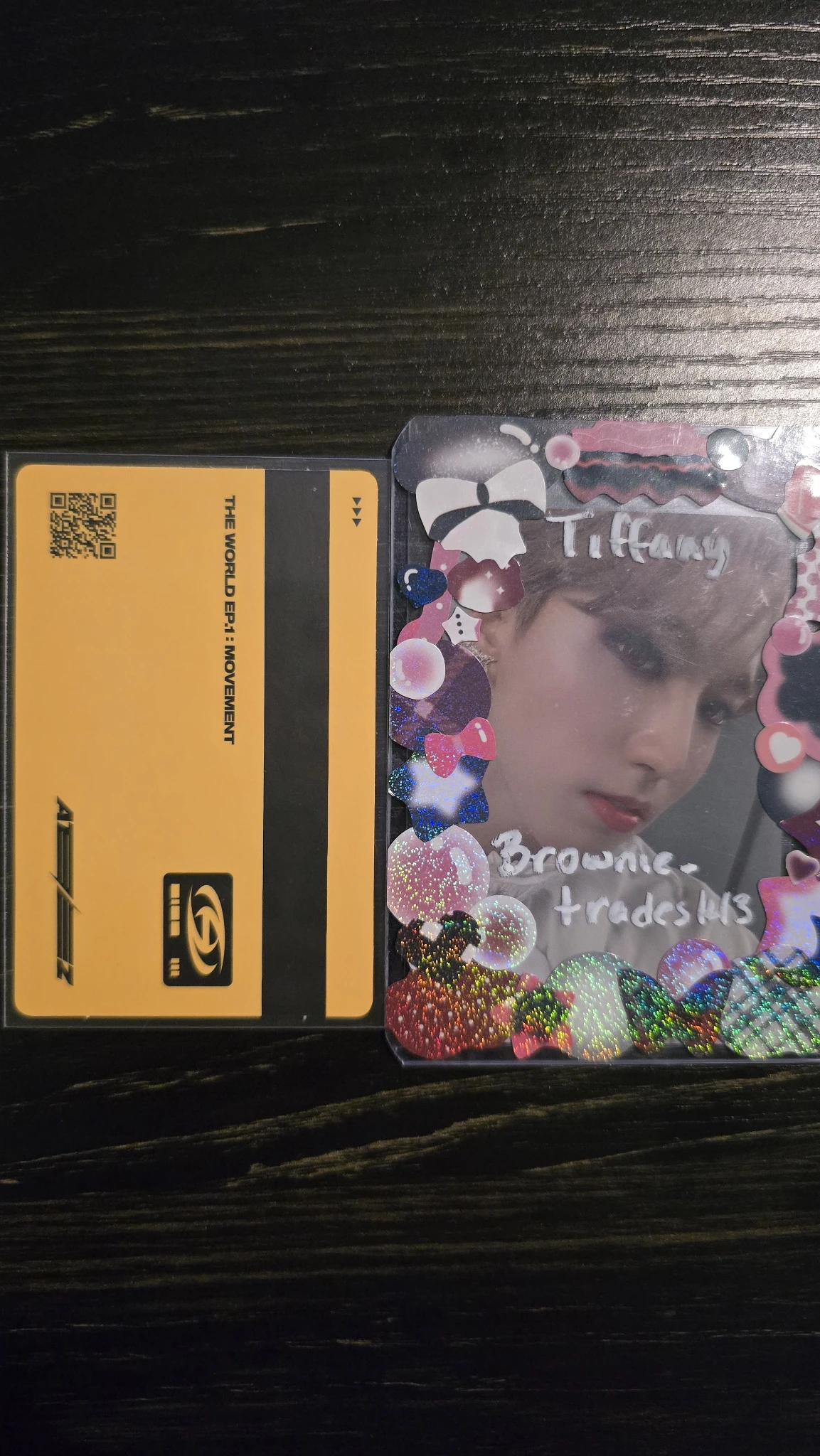 ATEEZ Yeosang ATEEZ - Yeosang - THE WORLD EP.1 : MOVEMENT Album album photocard id card Diary Ver. listing photo 2
