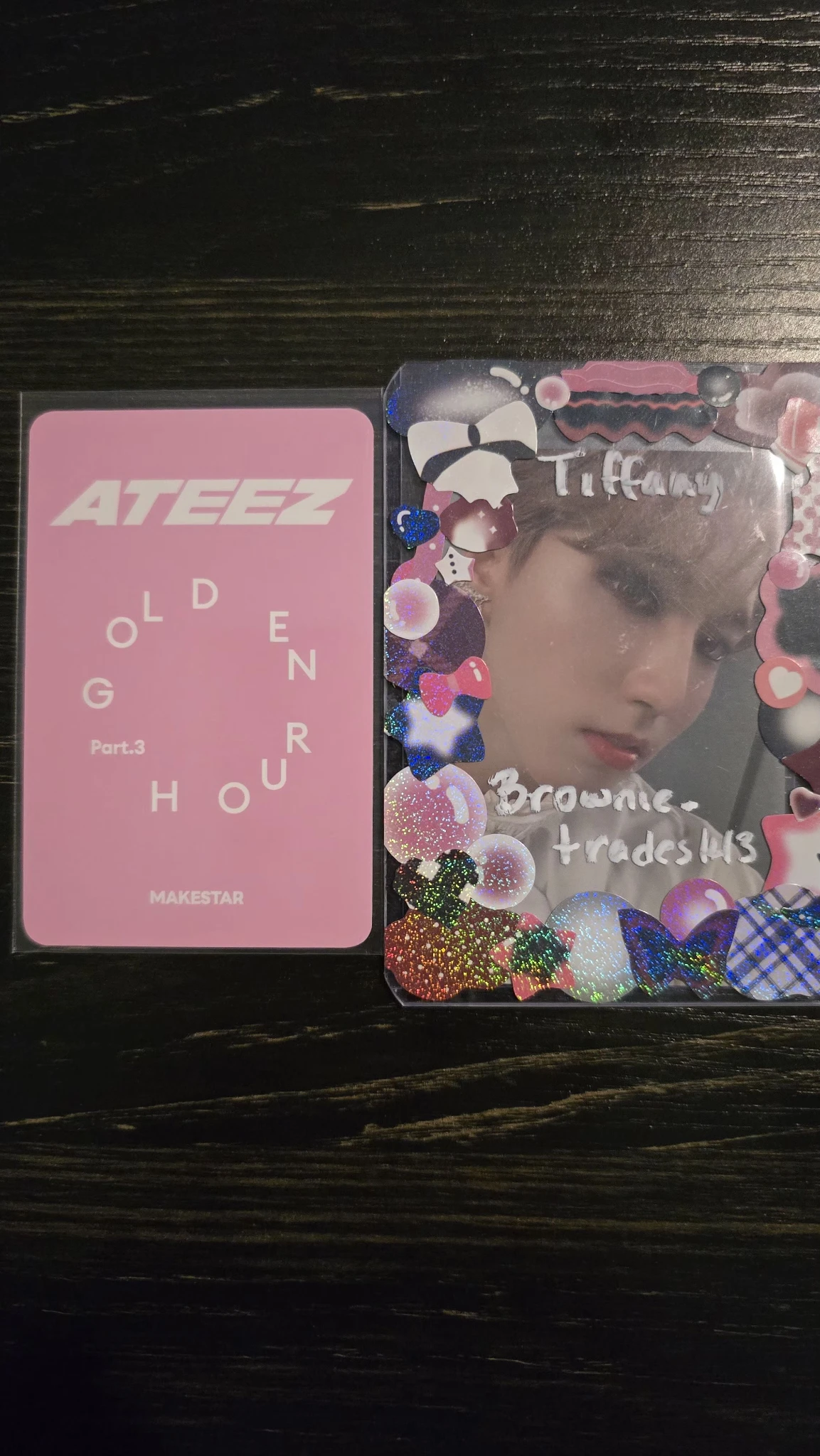 ATEEZ Yeosang ATEEZ - Yeosang - Golden Hour : Part.3 Album makestar lucky draw round 2 listing photo 2