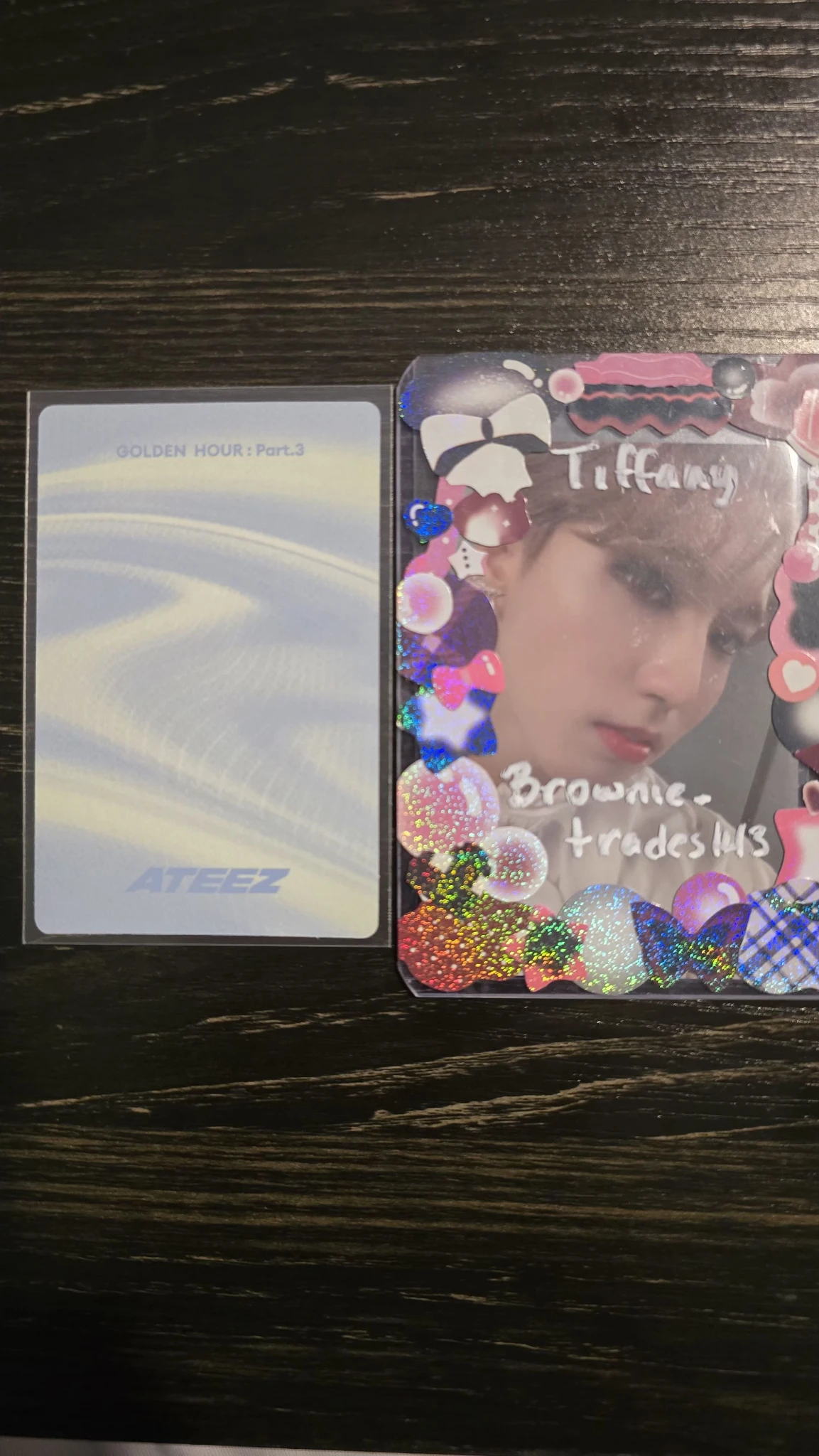 ATEEZ Yeosang ATEEZ - Yeosang - Golden Hour : Part.3 Album poca album album photocard version 1 listing photo 2