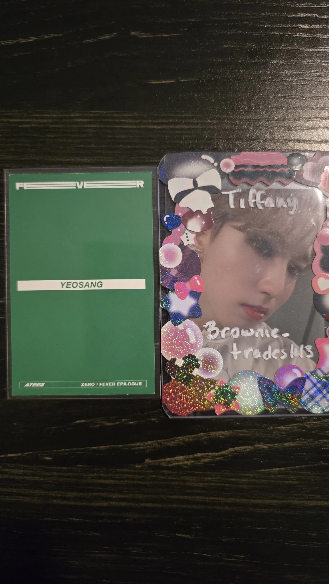 ATEEZ Yeosang ATEEZ - Yeosang - ZERO : FEVER EPILOGUE Album album photocard diary version limited version listing photo 2