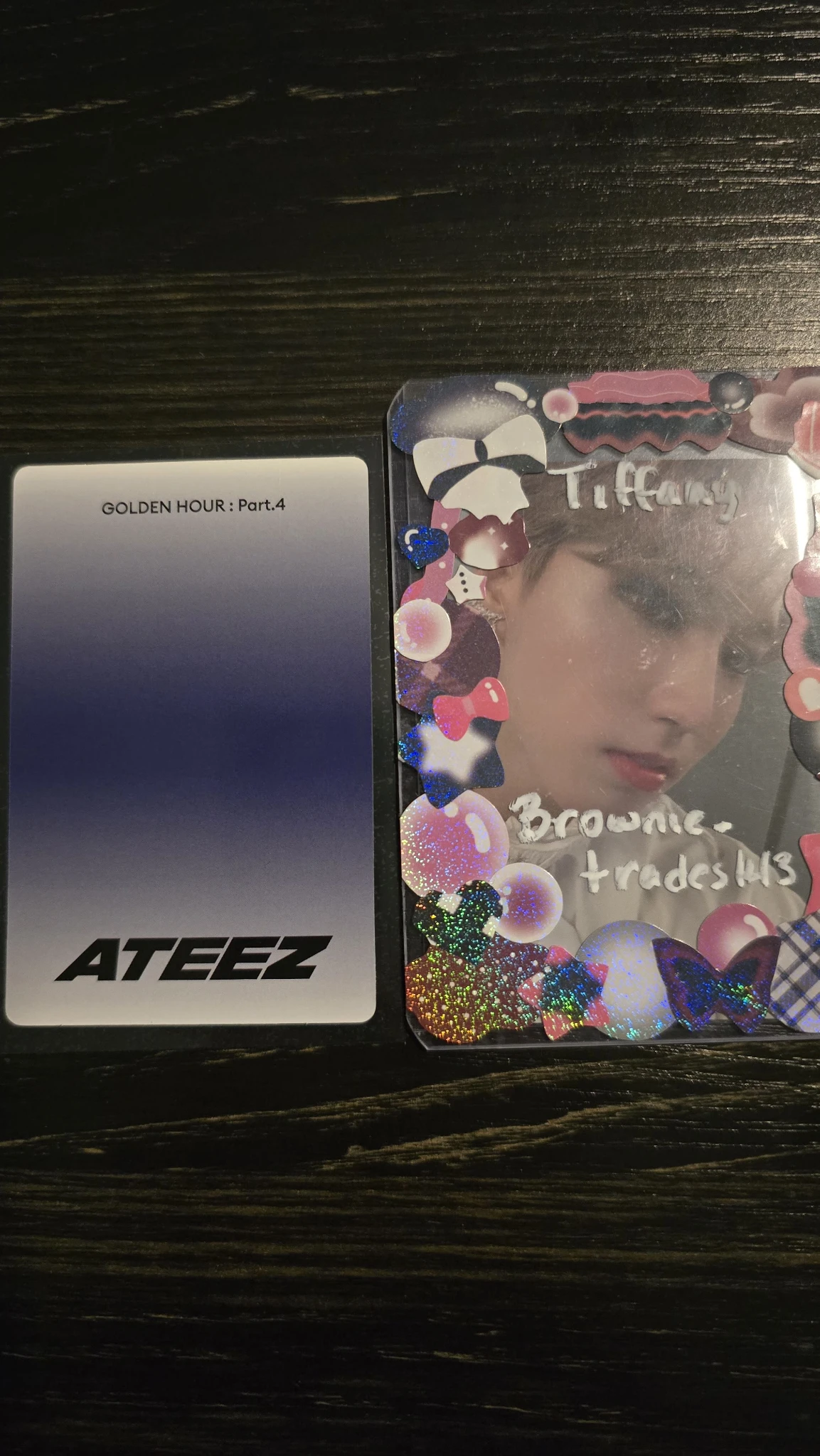ATEEZ Yeosang ATEEZ - Yeosang - Golden Hour : Part.4 Album album photocard poca album listing photo 2