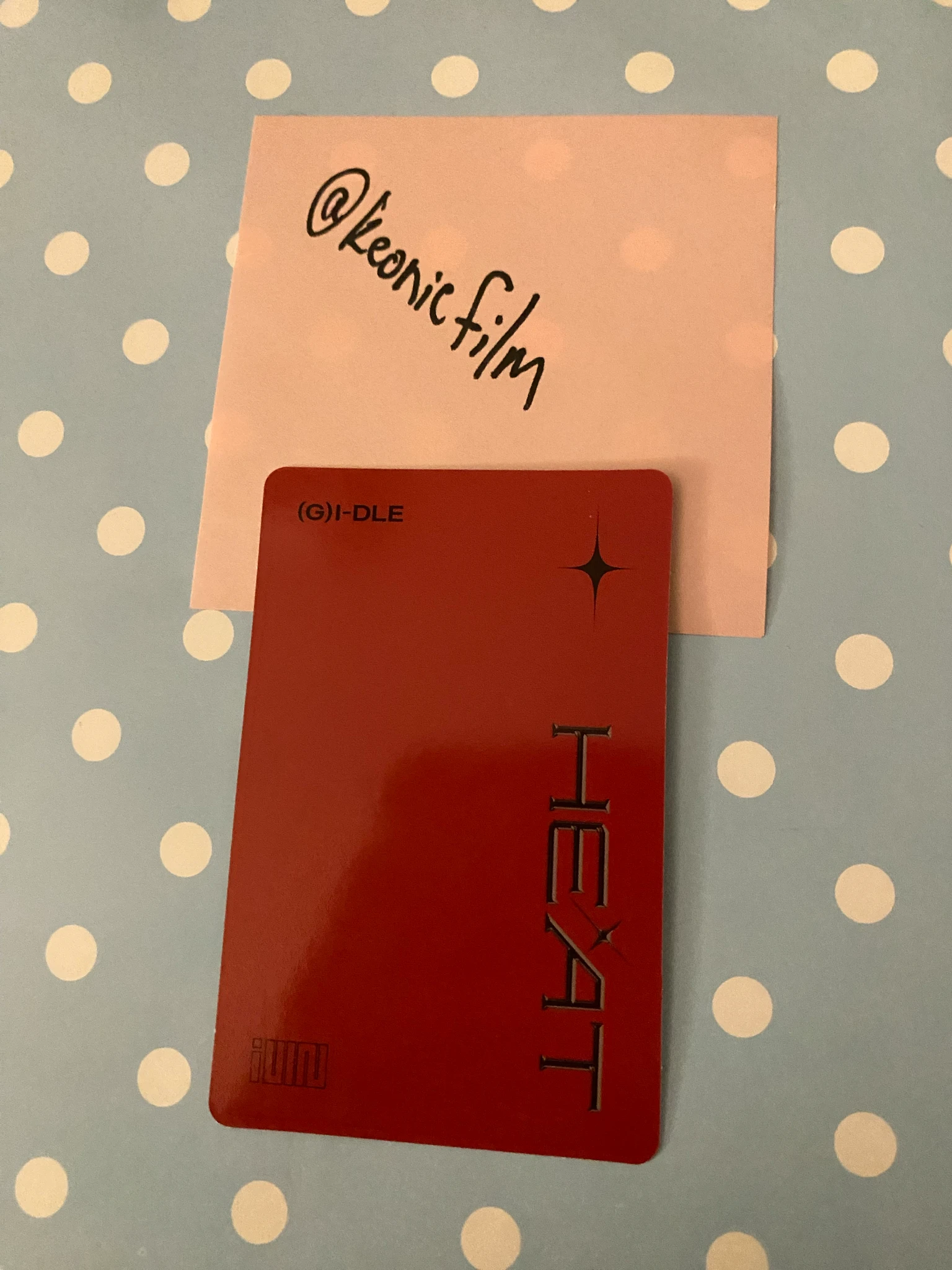 i-dle Shuhua (G)I-DLE - Shuhua - HEAT Album digipack ver. album photocard listing photo 2