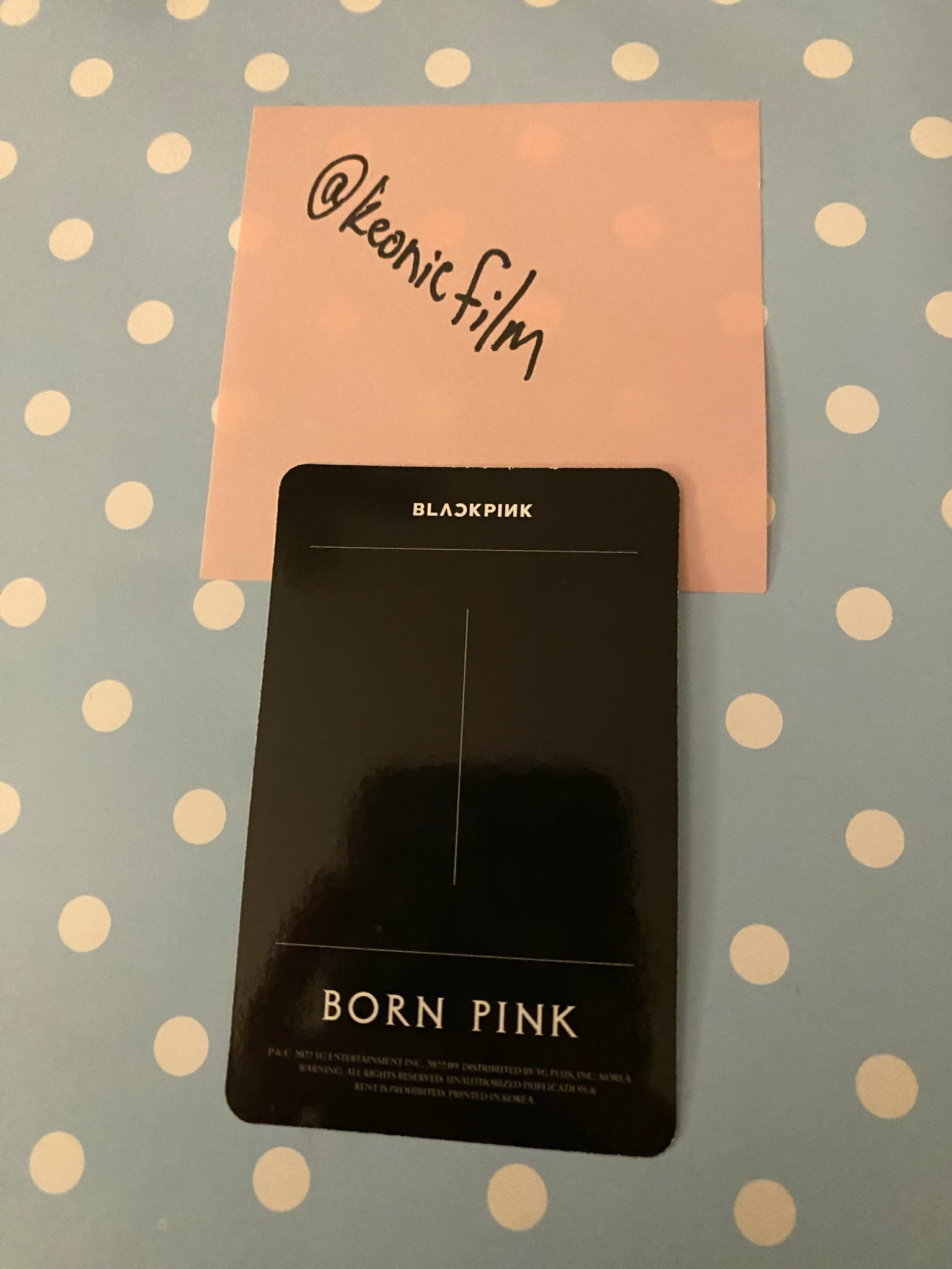 BLACKPINK Lisa BLACKPINK-Lisa-Album-BORN PINK listing photo 2