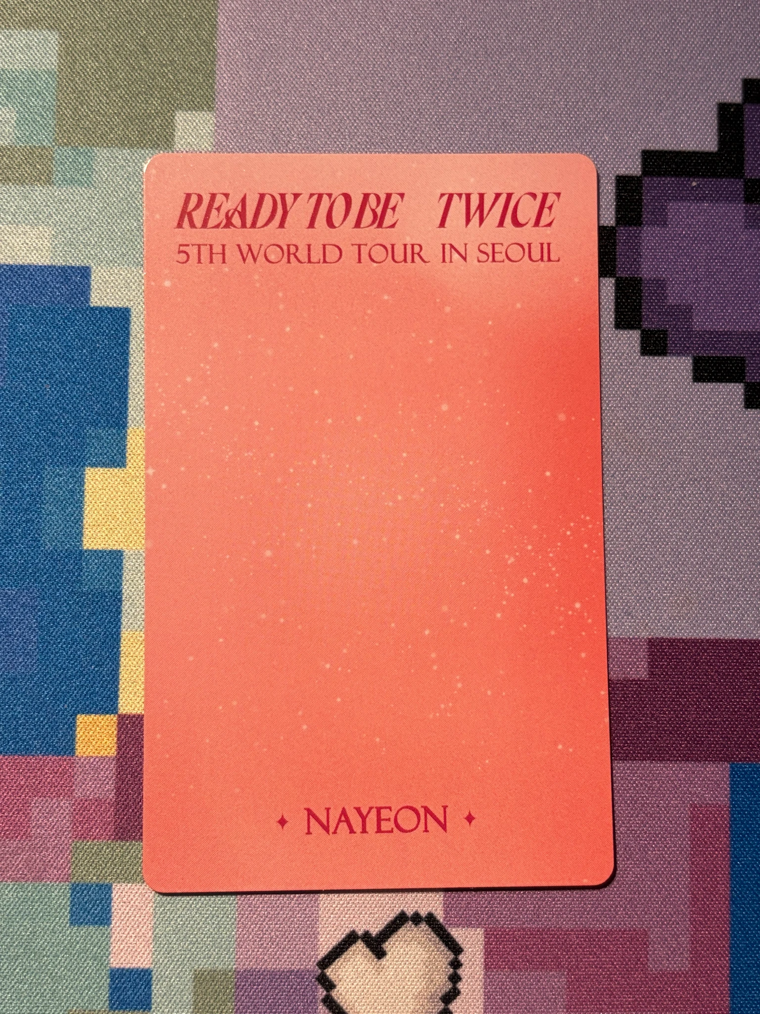 TWICE Nayeon TWICE - Nayeon - 5th World Tour Ready To Be in Seoul DVD Other DVD version listing photo 2