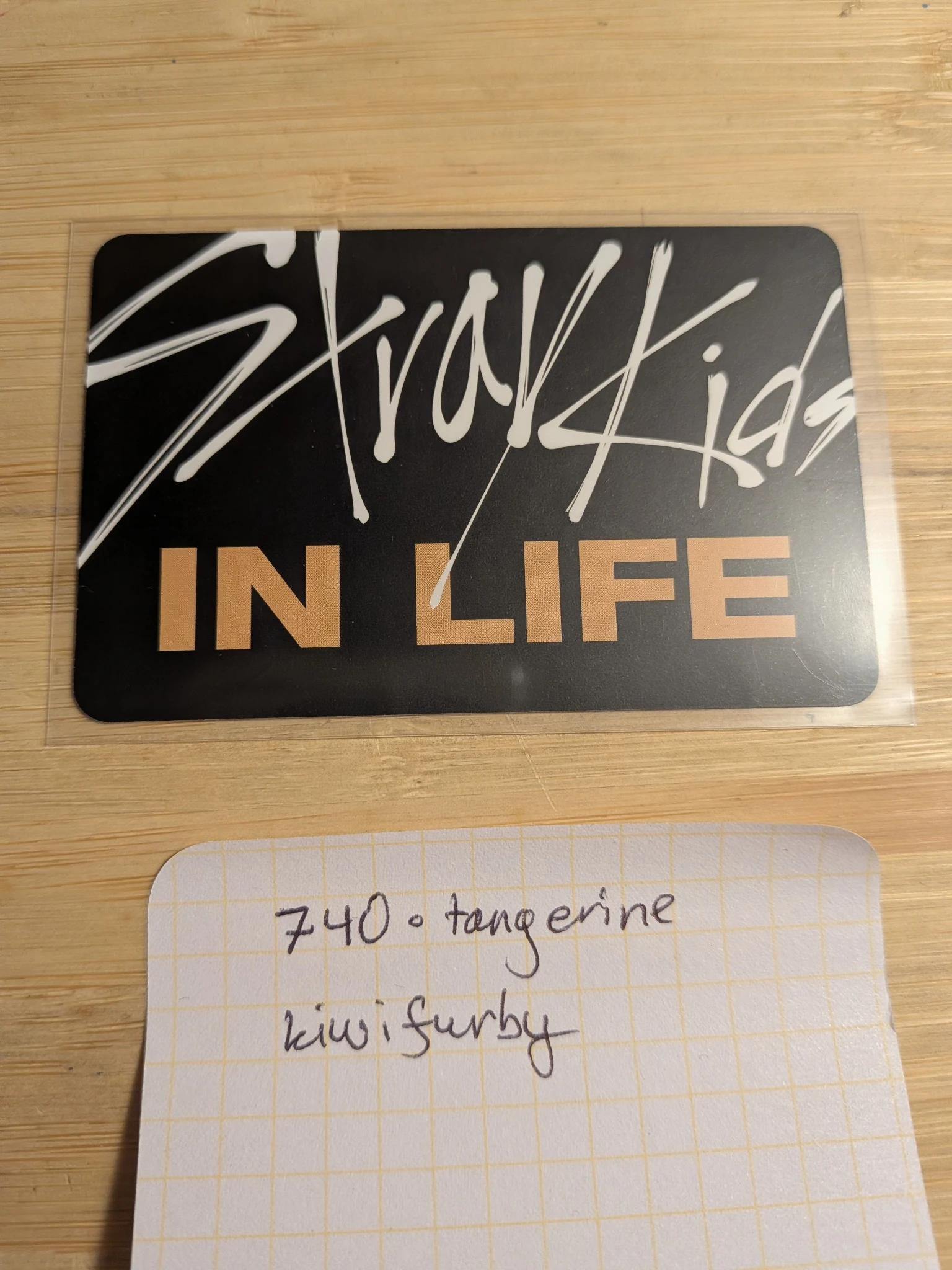 Stray Kids Stray Kids - Bang Chan & HAN & Changbin - In Life Album album photocard unit listing photo 2