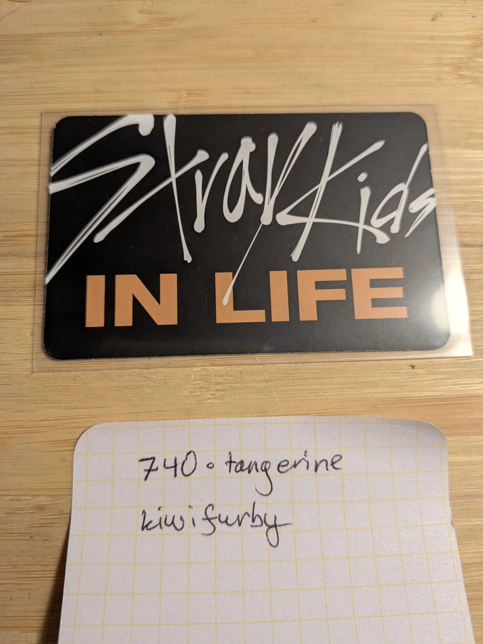 Stray Kids Stray Kids - Felix & Hyunjin & Lee Know - In Life Album album photocard unit listing photo 2