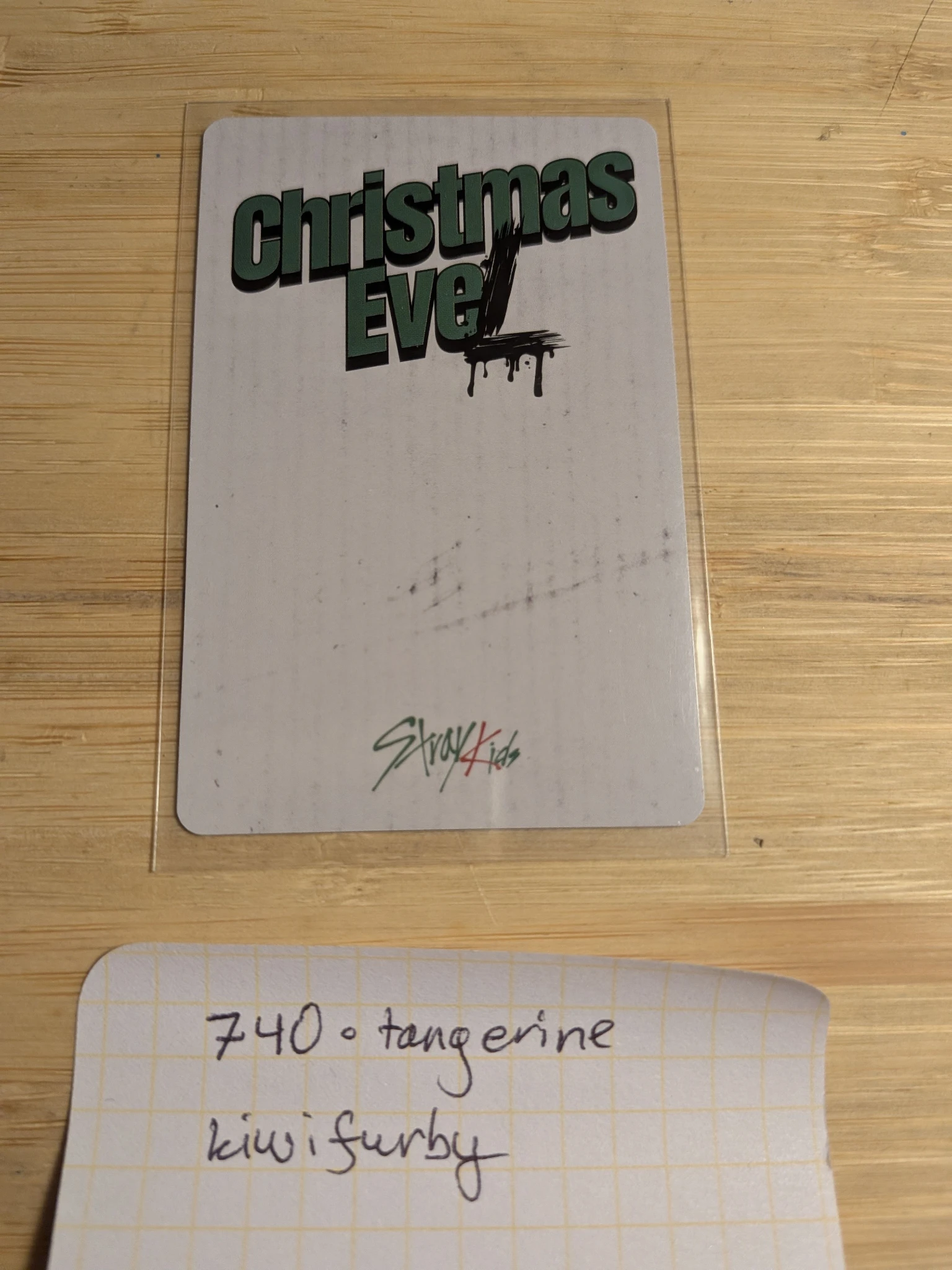 Stray Kids Lee Know Stray Kids - Lee Know - Christmas EveL Album pre-order benefit listing photo 2