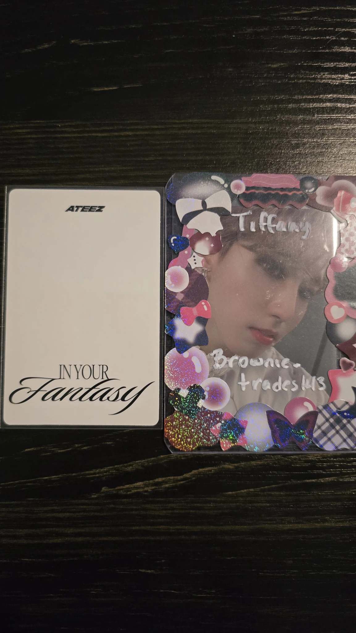 ATEEZ Jongho ATEEZ - Jongho - Golden Hour : Part.3 'In Your Fantasy Edition' Album poca album album photocard listing photo 2