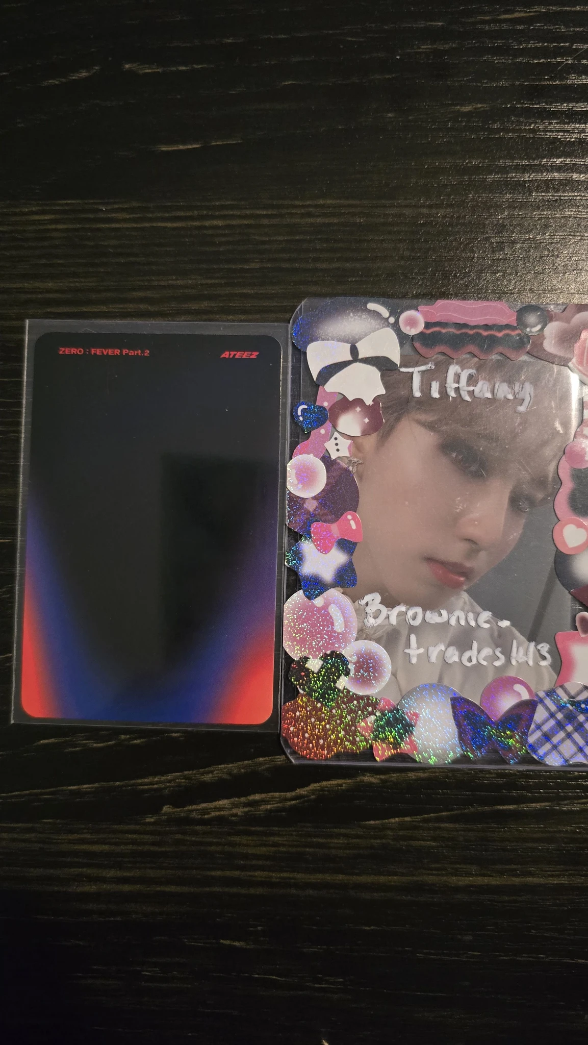 ATEEZ Jongho ATEEZ - Jongho - ZERO : FEVER Part.2 Album album photocard A version listing photo 2