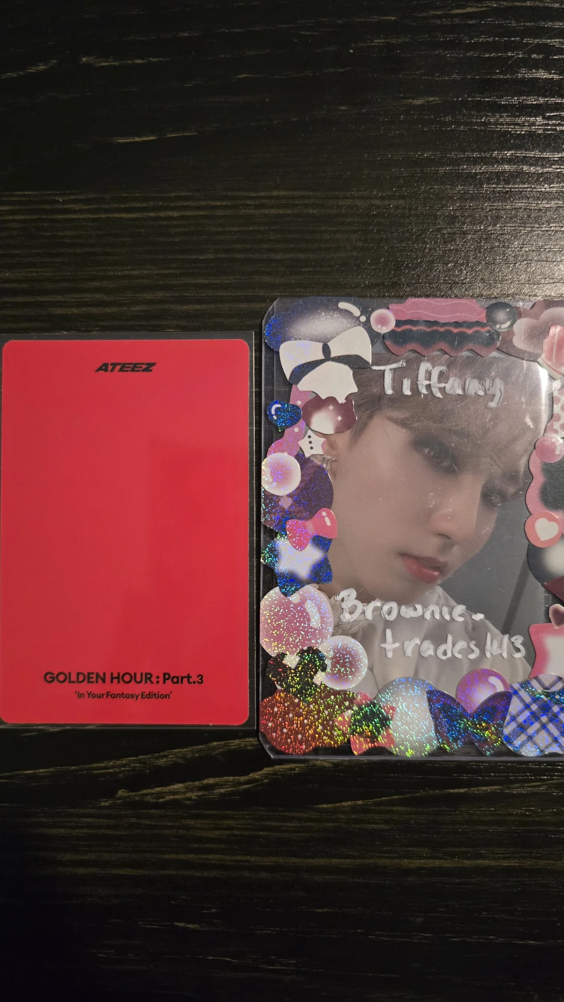 ATEEZ Jongho ATEEZ - Jongho - Golden Hour : Part.3 'In Your Fantasy Edition' Album walmart exclusive fnac exclusive image card poca album target exclusive makestar lucky draw album photocard limited version listing photo 2