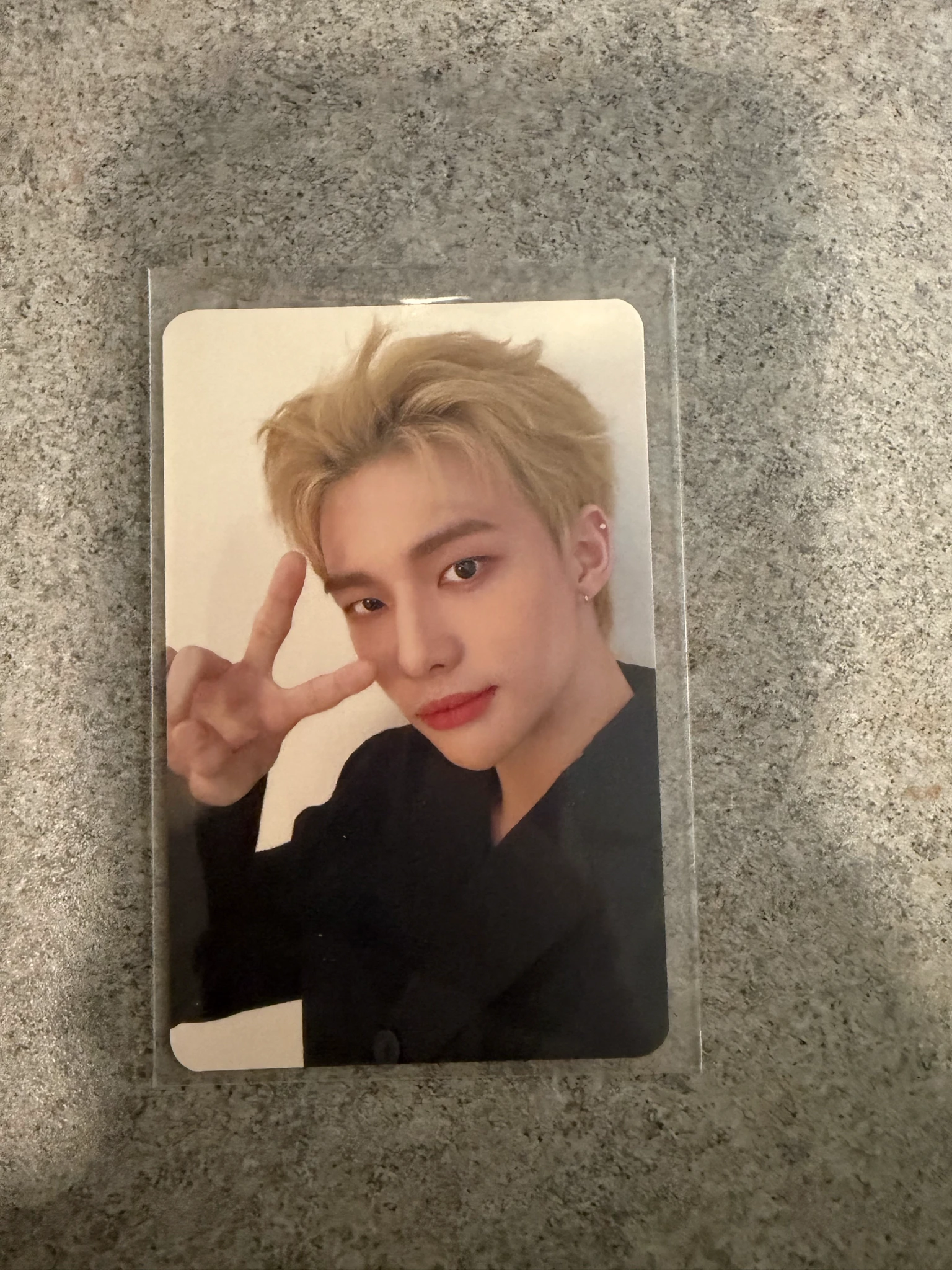 Stray Kids Hyunjin Stray Kids - Hyunjin - NACIFIC  x Stray Kids Other brand collaboration nacific round 18 double-sided front side listing photo 2