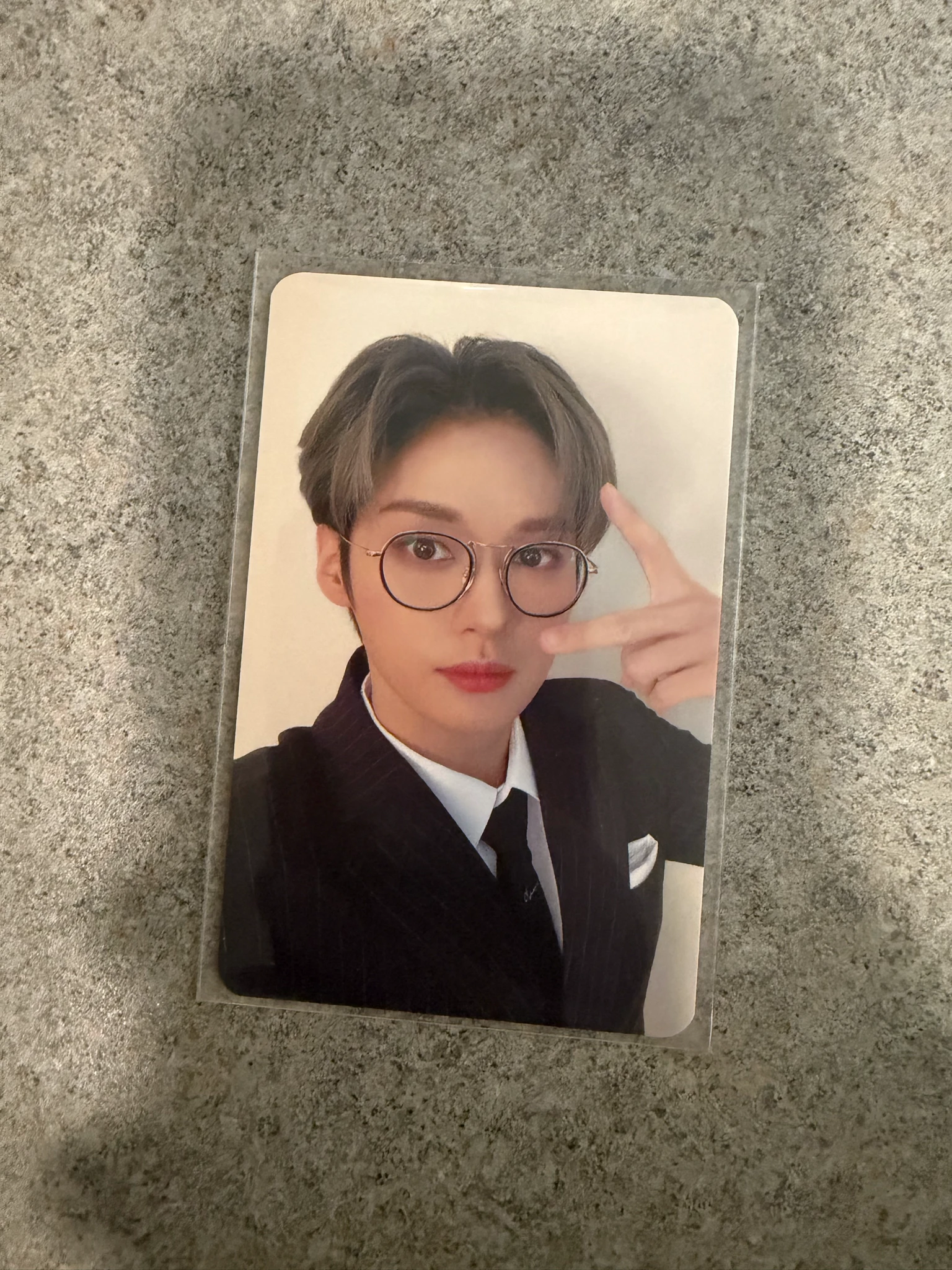 Stray Kids Lee Know Stray Kids - Lee Know - NACIFIC  x Stray Kids Other brand collaboration nacific round 18 double-sided front side listing photo 2