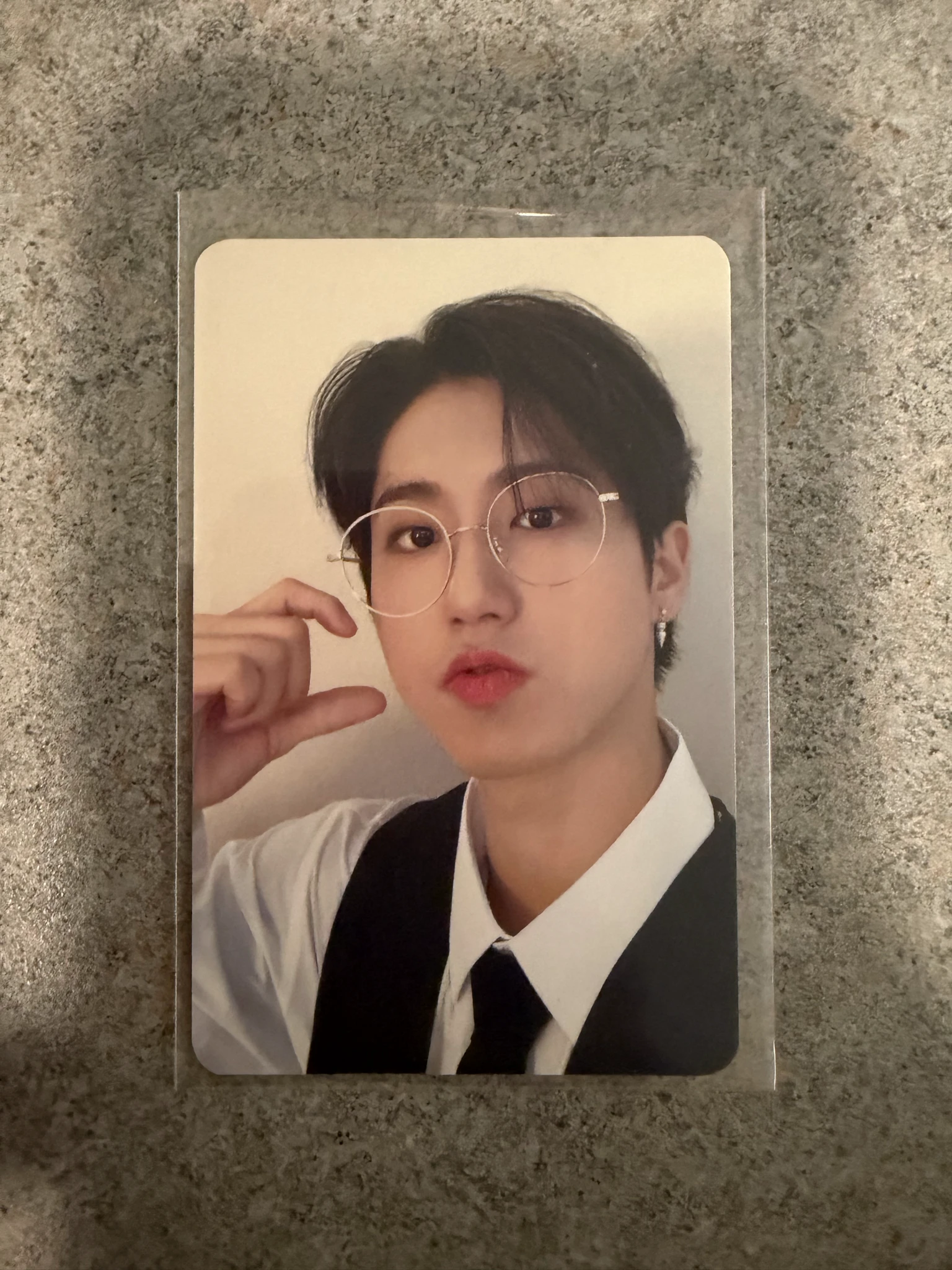 Stray Kids HAN Stray Kids - HAN - NACIFIC  x Stray Kids Other brand collaboration nacific round 18 double-sided front side listing photo 2
