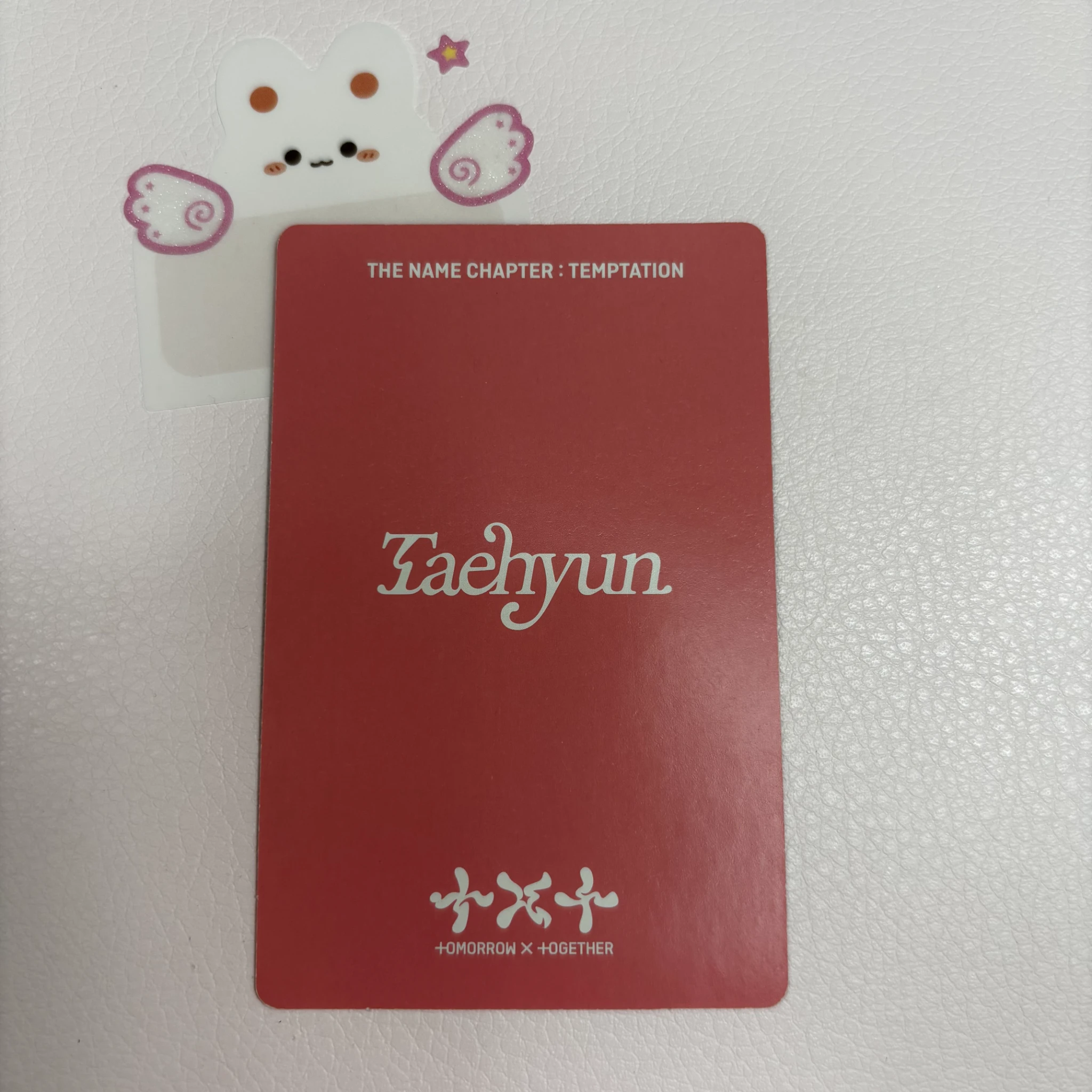 TOMORROW X TOGETHER Taehyun TOMORROW X TOGETHER - Taehyun - The Name Chapter: Temptation Album album photocard lullaby ver. listing photo 2
