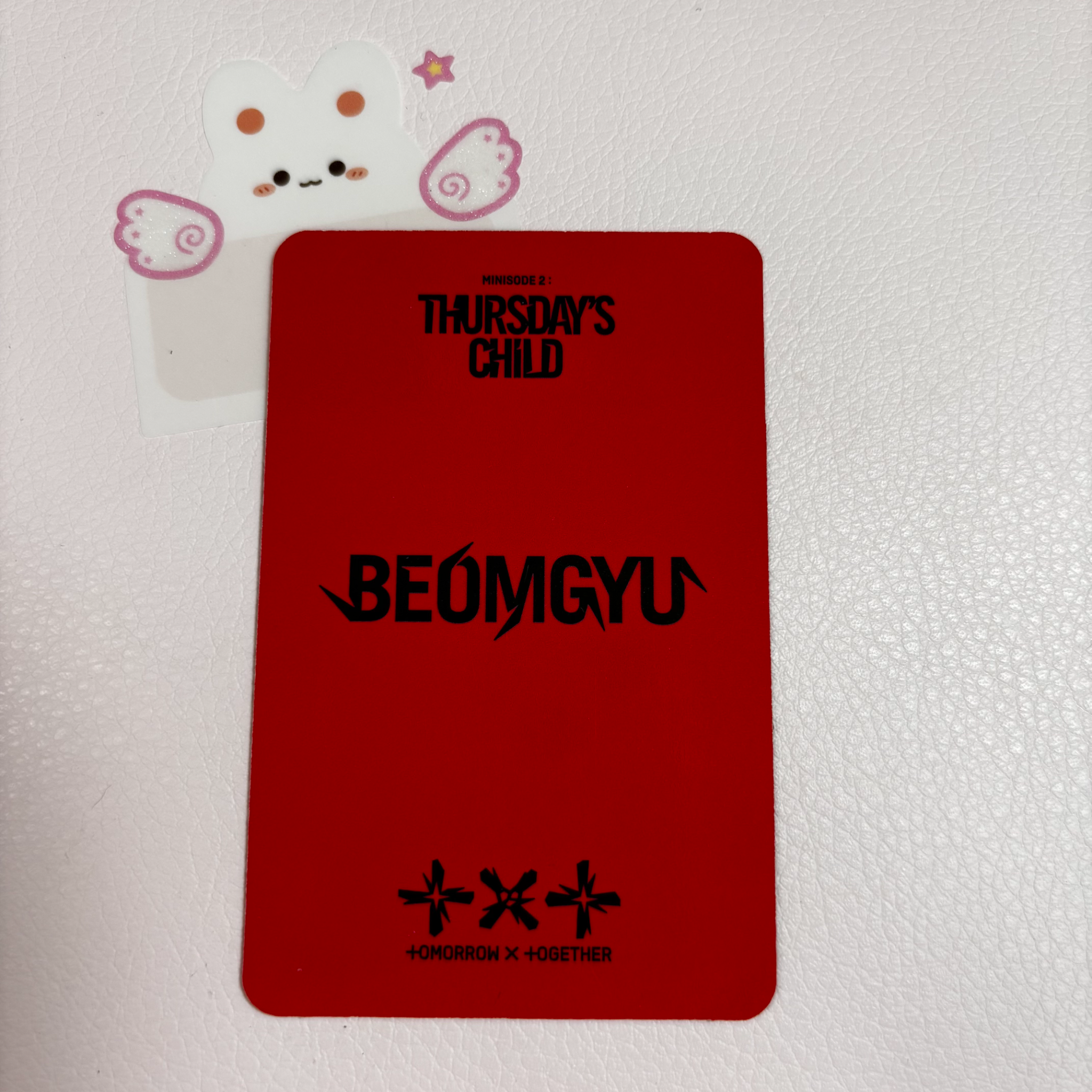 TOMORROW X TOGETHER Beomgyu TOMORROW X TOGETHER - Beomgyu - Minisode 2: Thursday's Child Album album photocard mess ver. listing photo 2