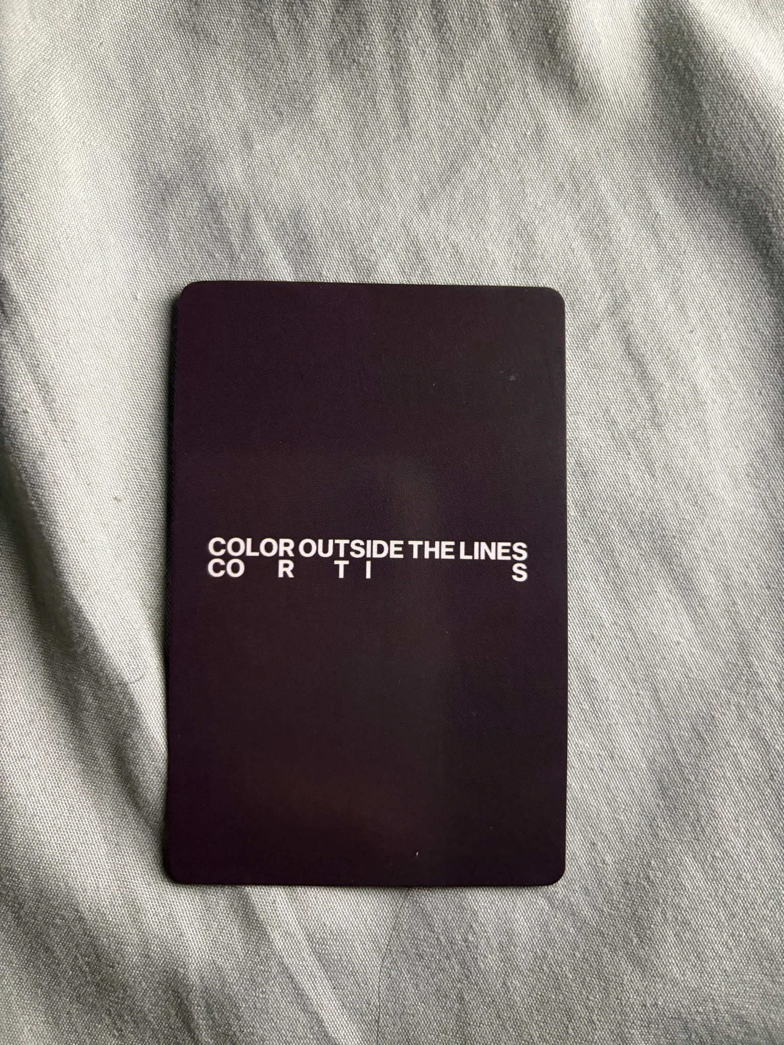 CORTIS Seonghyeon CORTIS - Seonghyeon - COLOR OUTSIDE THE LINES  Album weverse live B version pre-order benefit (pob) listing photo 2