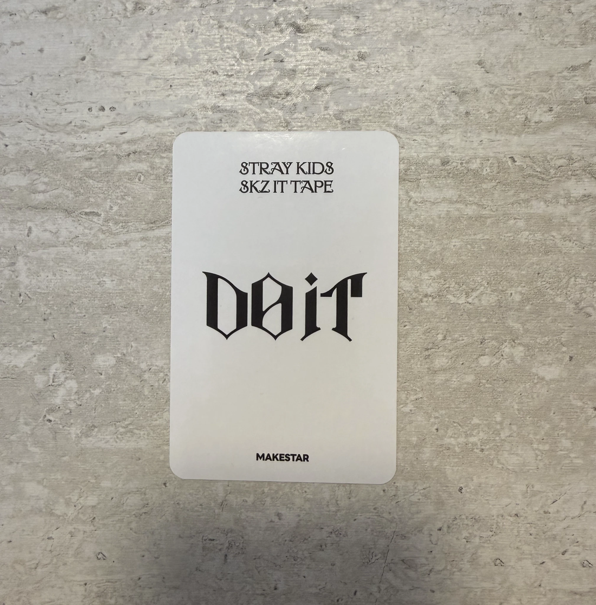 Stray Kids Changbin Stray Kids - Changbin - Do It Album makestar lucky draw listing photo 2