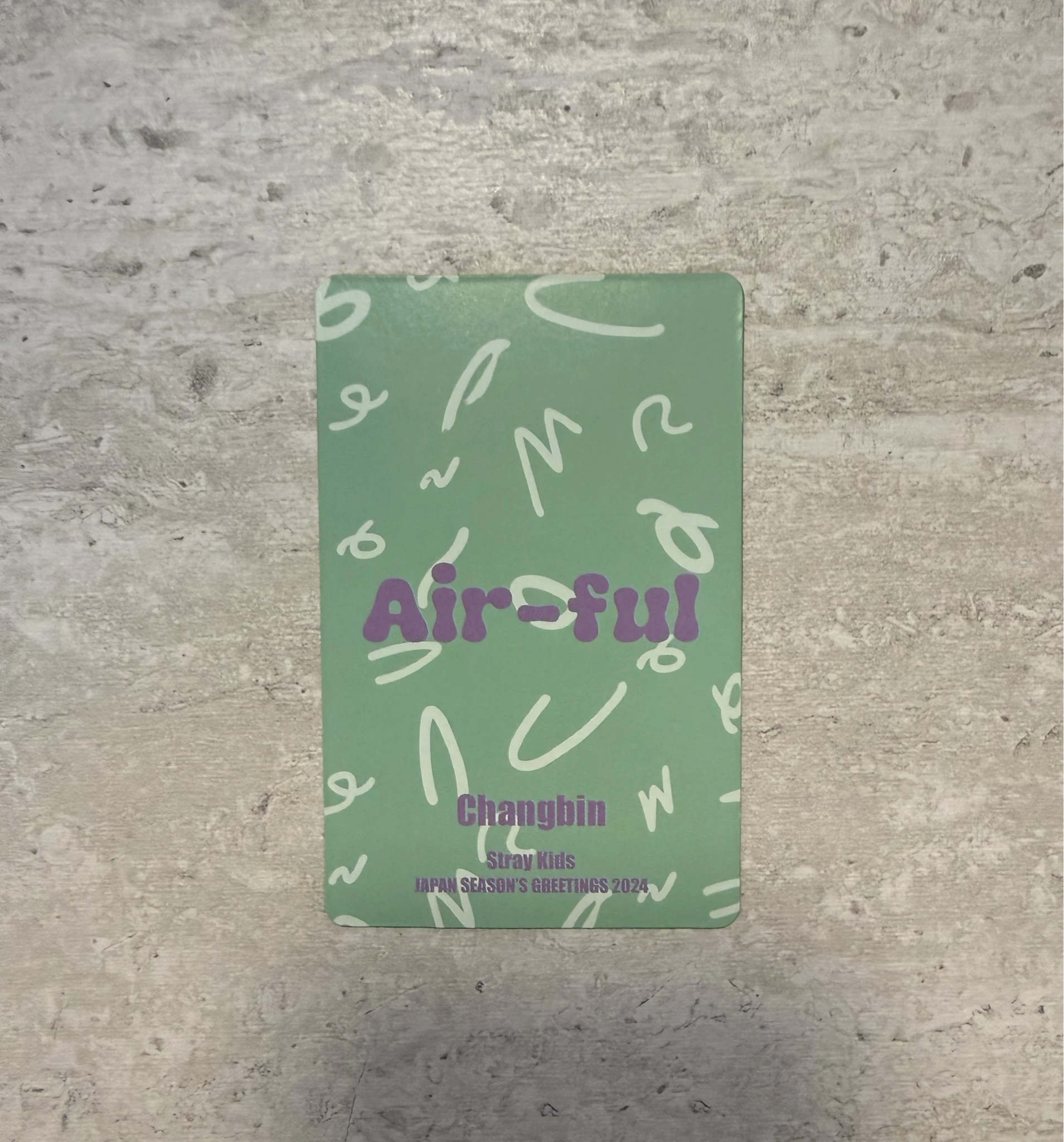 Stray Kids Changbin Stray Kids - Changbin - 2024 Season's Greetings - Air-ful Other lenticular listing photo 2