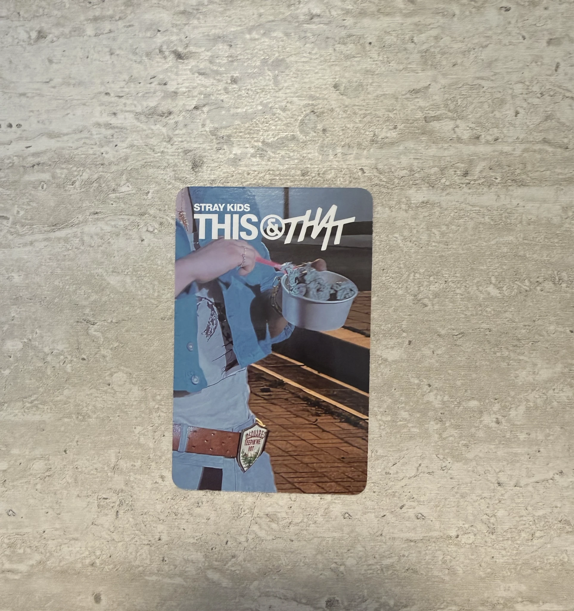 Stray Kids Changbin Stray Kids - Changbin - THIS & THAT Album album photocard first press only & version listing photo 2