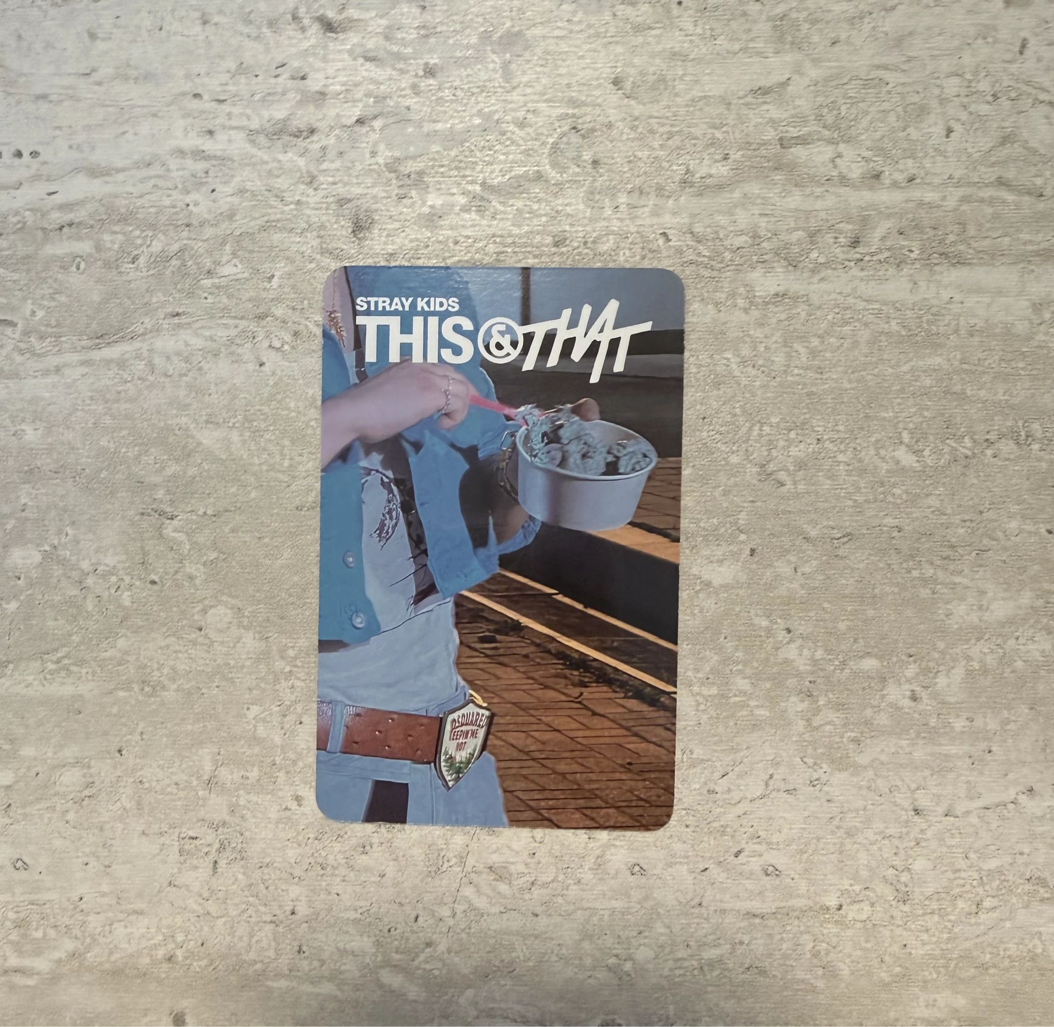 Stray Kids Changbin Stray Kids - Changbin - THIS & THAT Album album photocard first press only & version listing photo 2