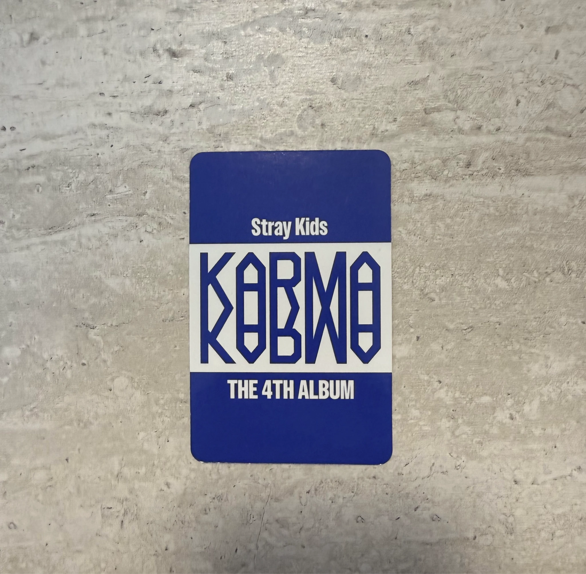 Stray Kids Changbin Stray Kids - Changbin - KARMA Album album photocard accordion version listing photo 2