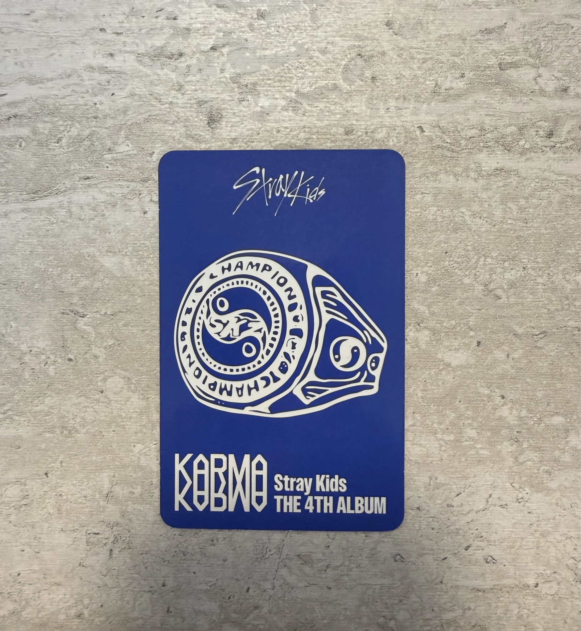 Stray Kids Changbin Stray Kids - Changbin - KARMA Album album photocard accordion version first press only listing photo 2
