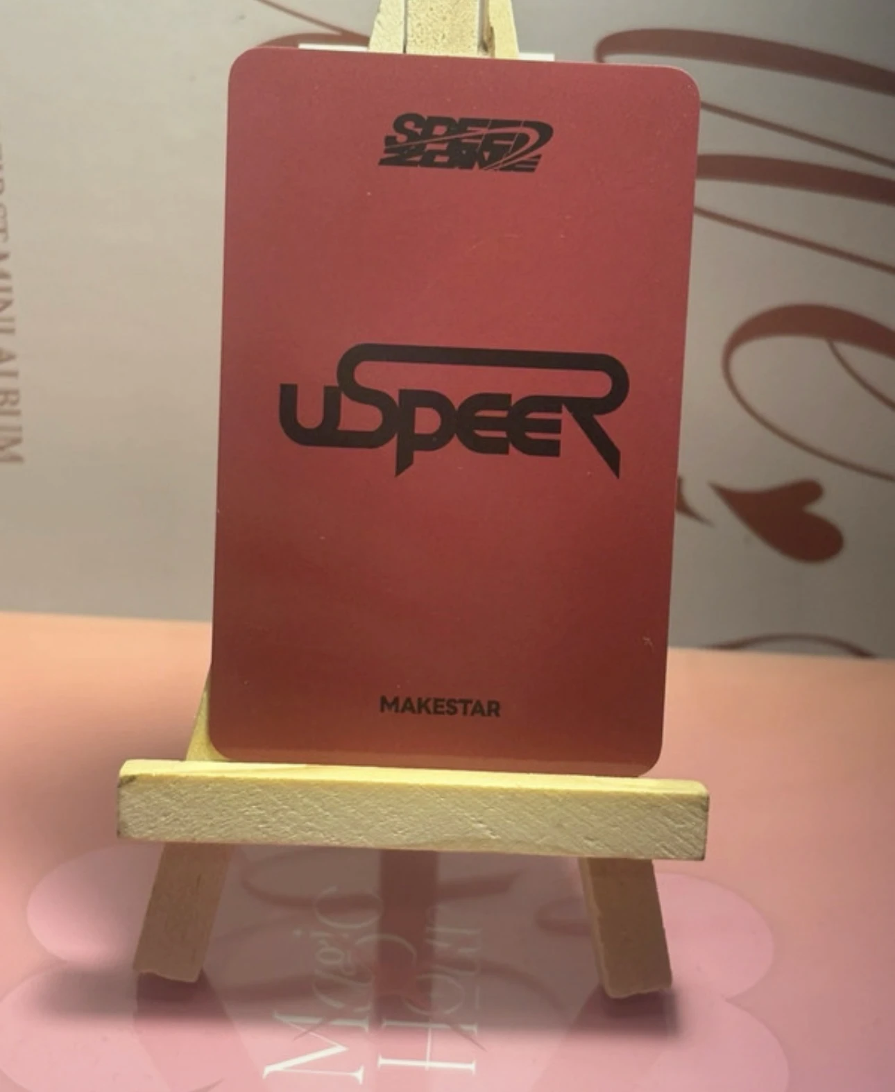 USPEER Chaena USPEER - Chaena - Speed Zone Album makestar video call (fancall) round 1 listing photo 2
