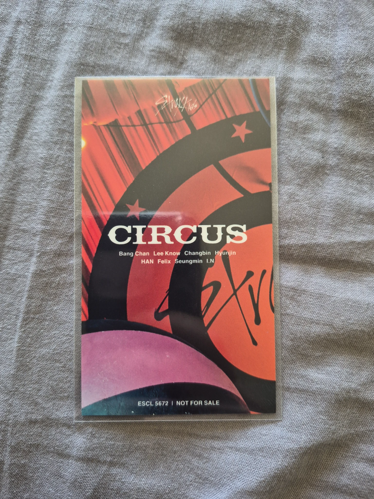 Stray Kids Felix Stray Kids - Felix - CIRCUS Album album photocard regular version listing photo 2