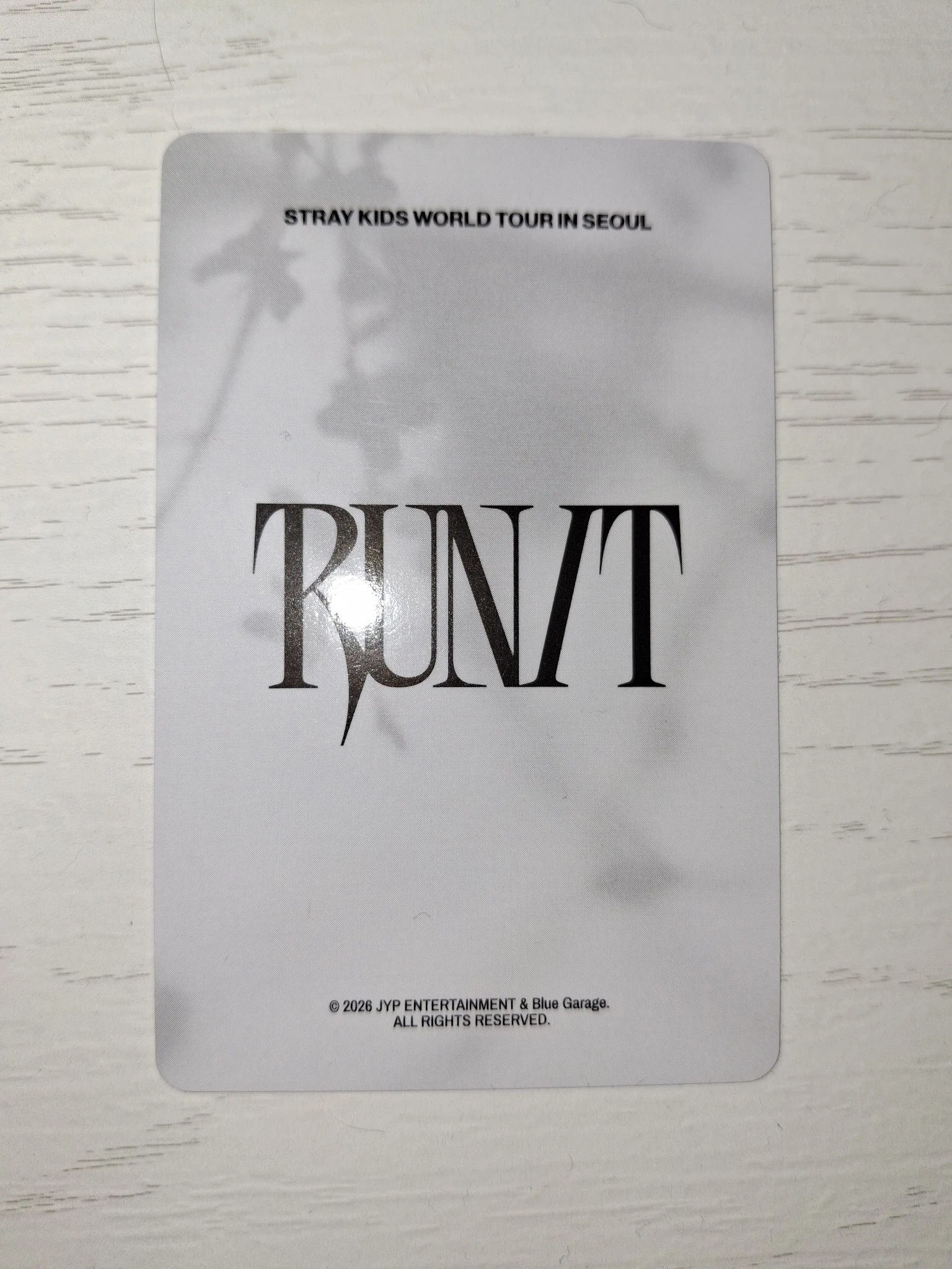 Stray Kids Hyunjin Stray Kids - Hyunjin - RUN IT World Tour Event offline purchase benefit seoul listing photo 2
