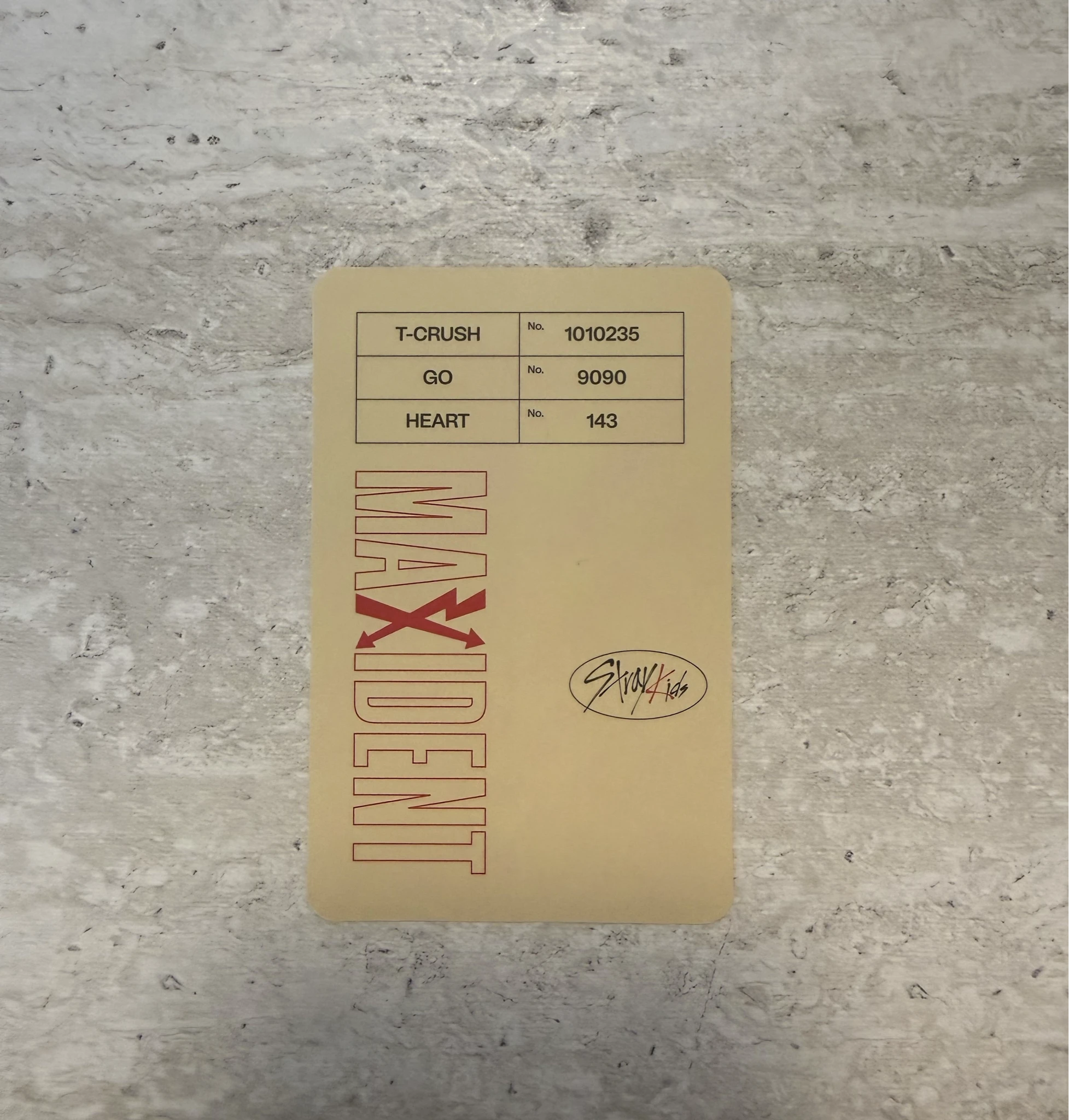 Stray Kids Felix Stray Kids - Felix - Maxident Album album photocard paper case version listing photo 2