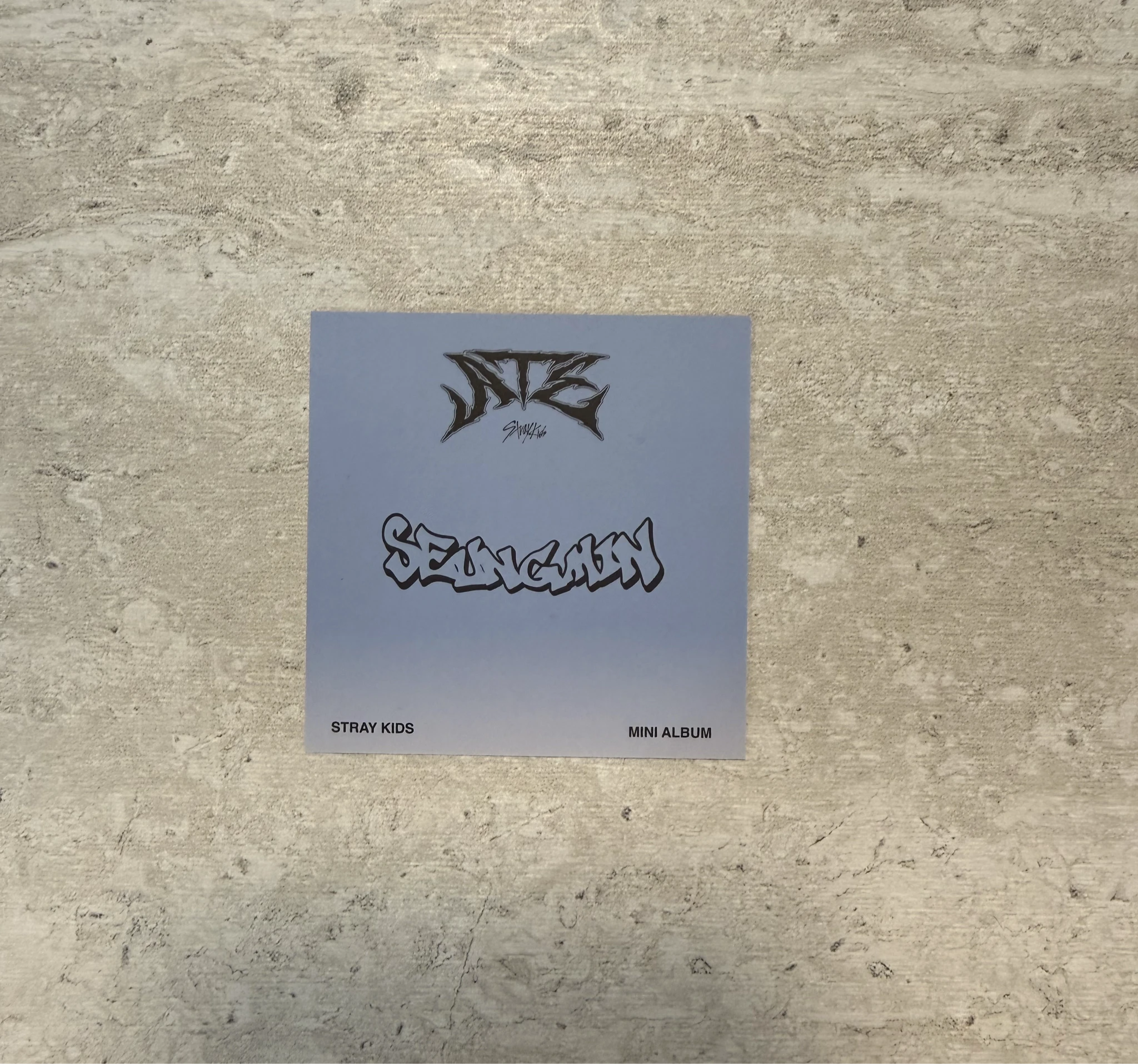Stray Kids Seungmin Stray Kids - Seungmin - ATE Album Accordion Version lip card korean album album inclusion listing photo 2