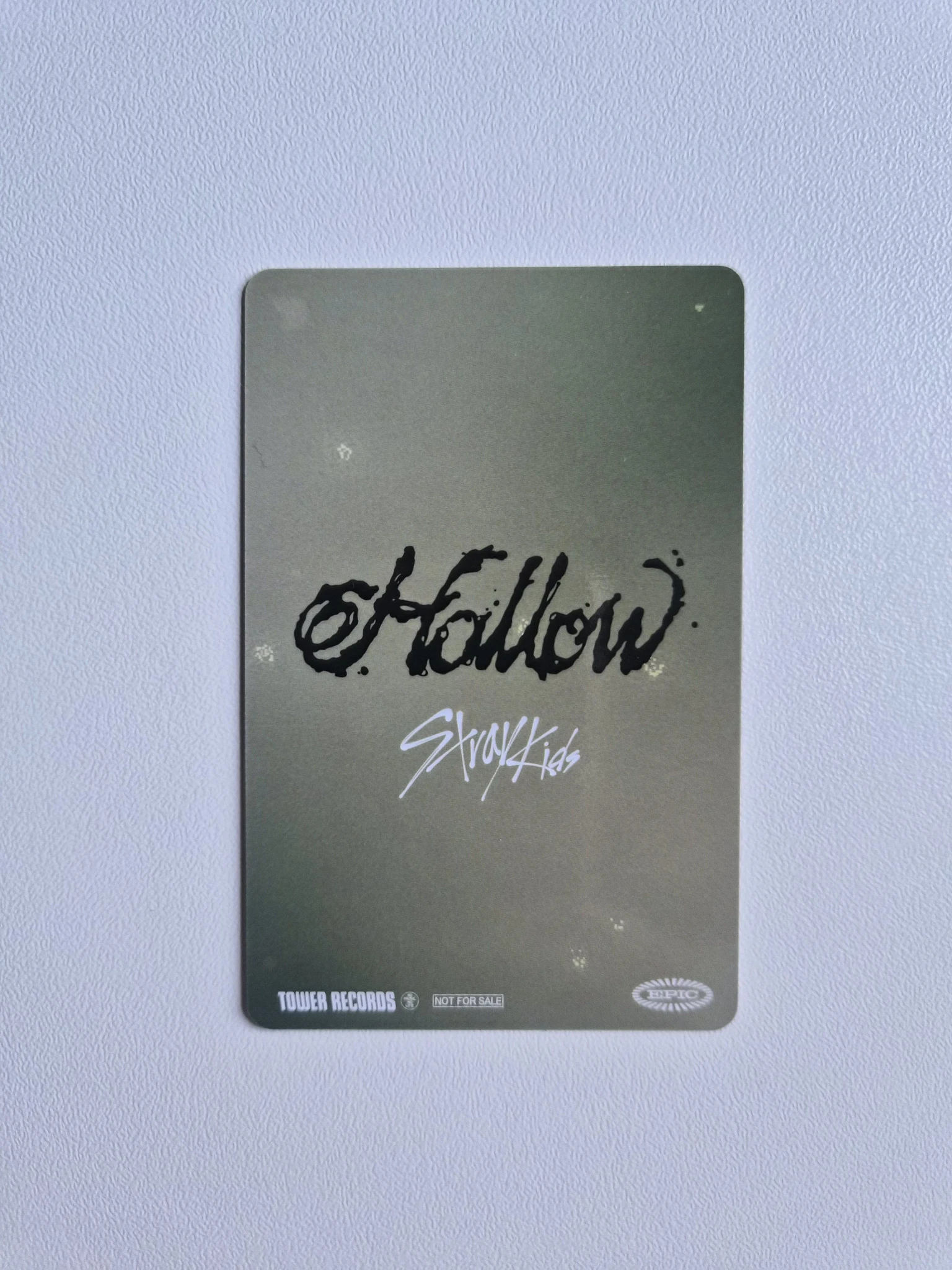 Stray Kids Bang Chan Stray Kids - Bang Chan - Hollow Album Bang Chan lucky draw tower records listing photo 2