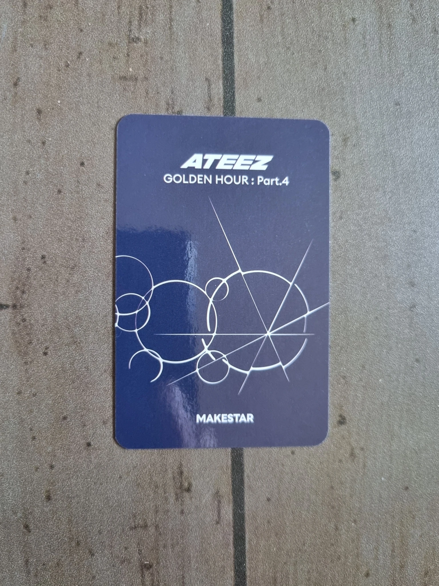 ATEEZ Jongho ATEEZ - Jongho - Golden Hour : Part.4 Album makestar pob (pre-order benefit) listing photo 2