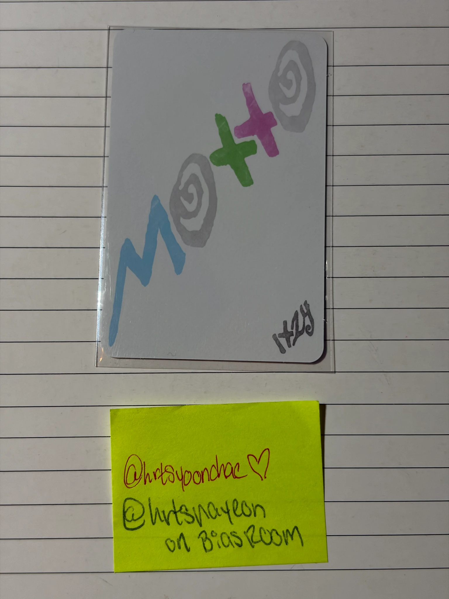 ITZY Lia ITZY - Lia - Motto Album photobook version C version album photocard listing photo 2