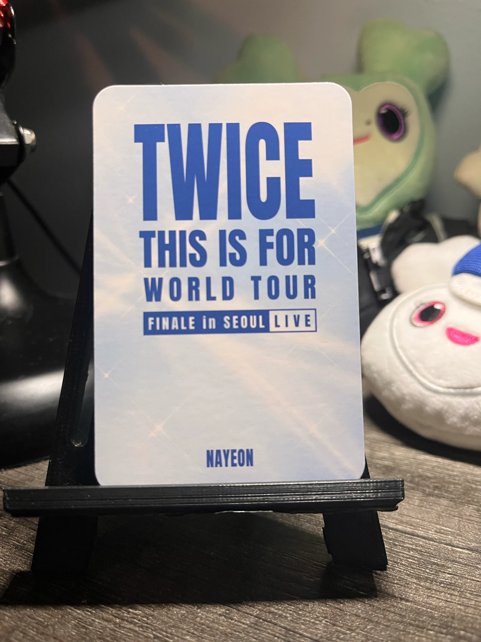TWICE Nayeon TWICE - Nayeon - <THIS IS FOR> WORLD TOUR FINALE in SEOUL - LIVE Album album photocard photocard set USA artist shop (d2c) listing photo 2