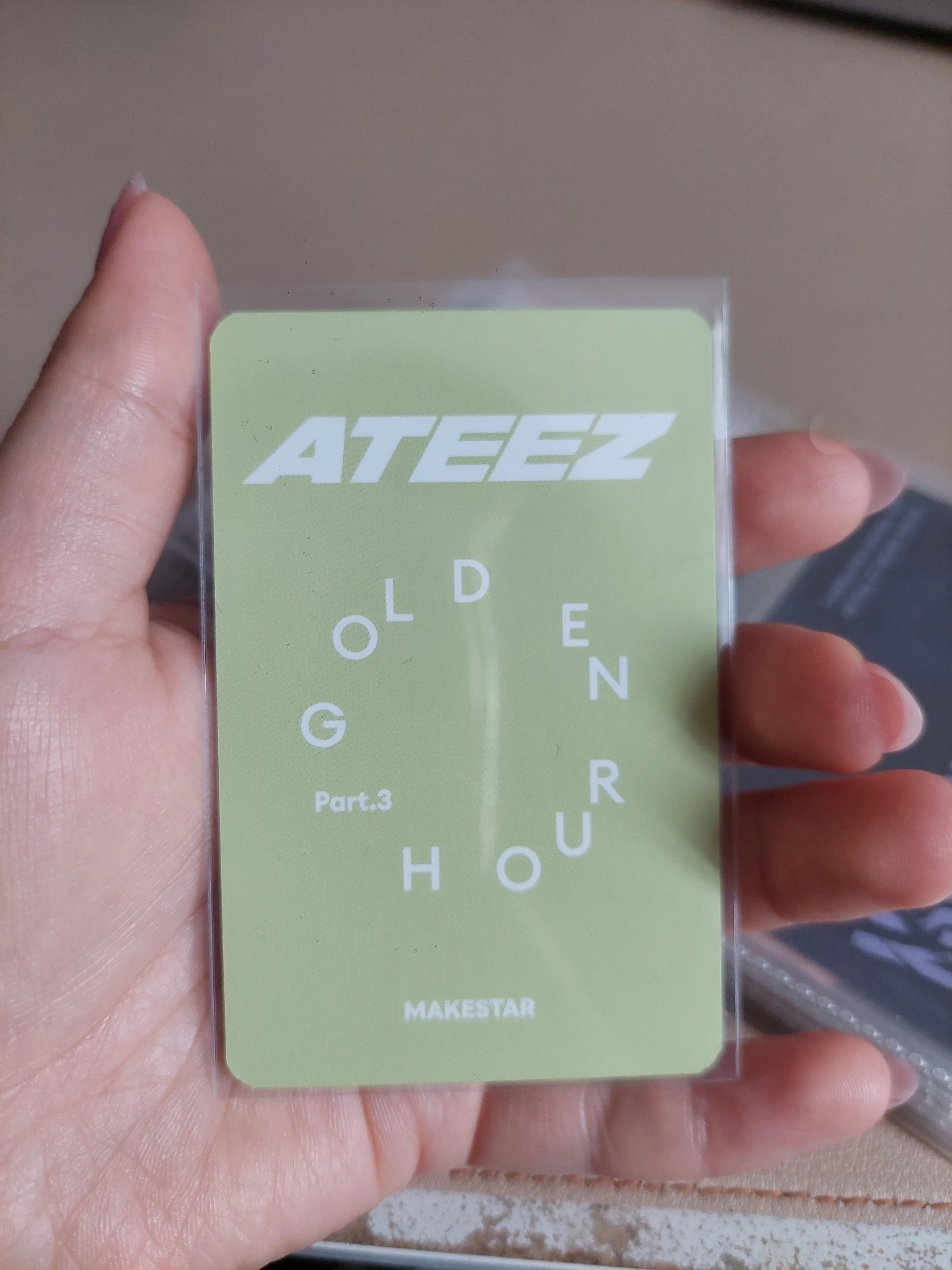 ATEEZ Hongjoong ATEEZ - Hongjoong - Golden Hour : Part.3 Album makestar dinosaur ver listing photo 2