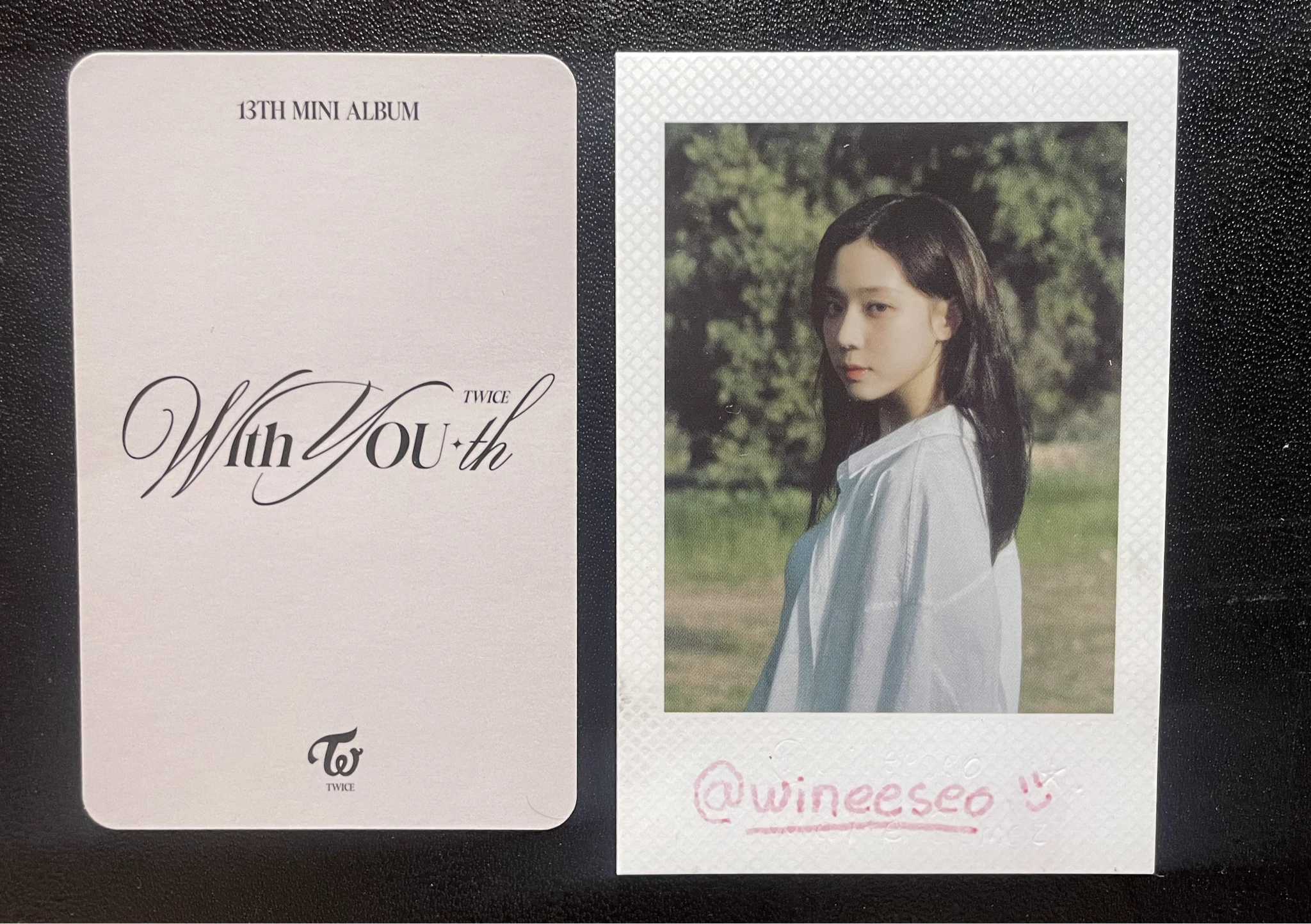 TWICE Mina TWICE-Mina-Album-with you-th listing photo 2