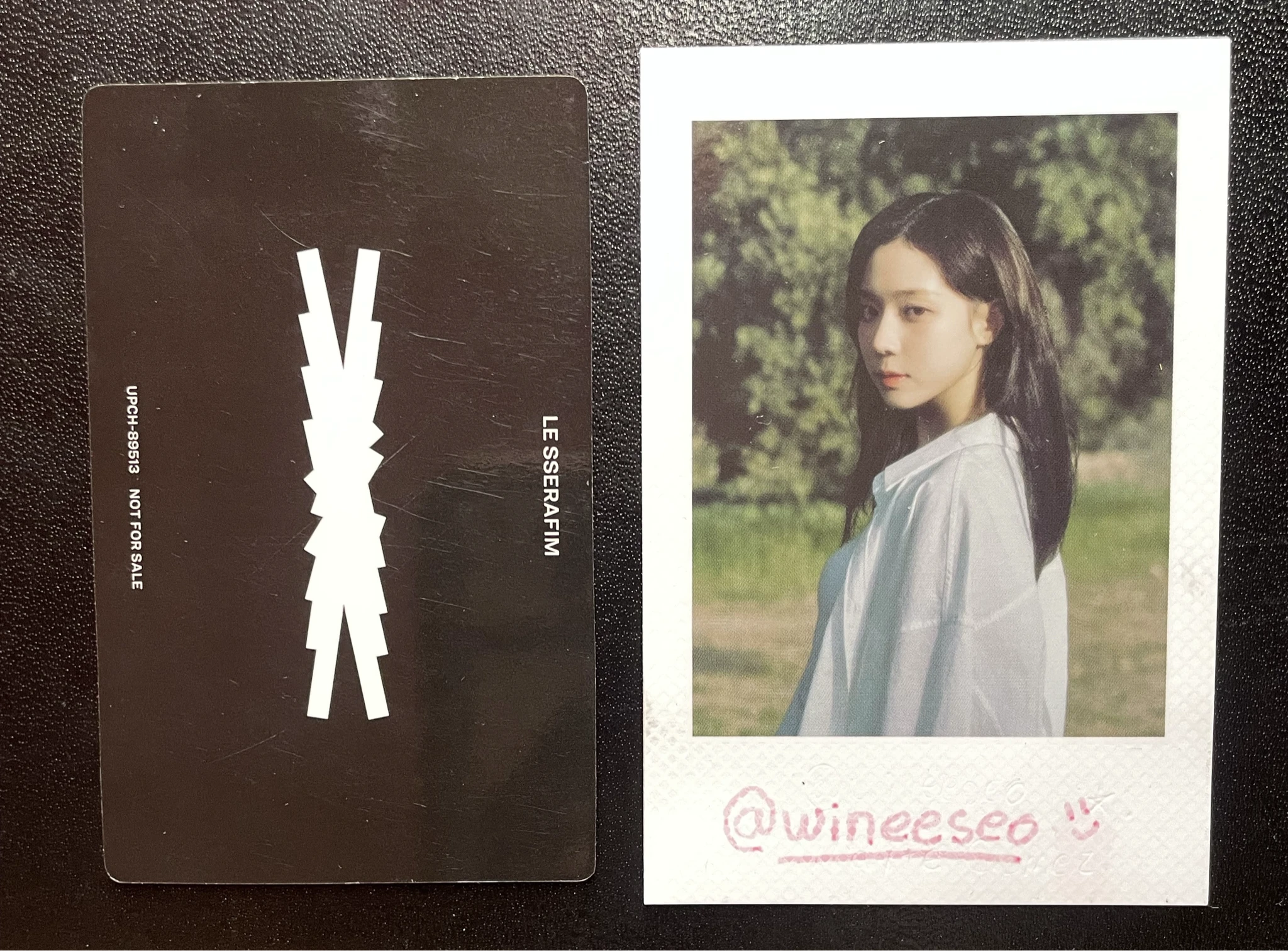 LE SSERAFIM Sakura LE SSERAFIM - Sakura - FEARLESS (Japanese Ver.) Album album photocard listing photo 2